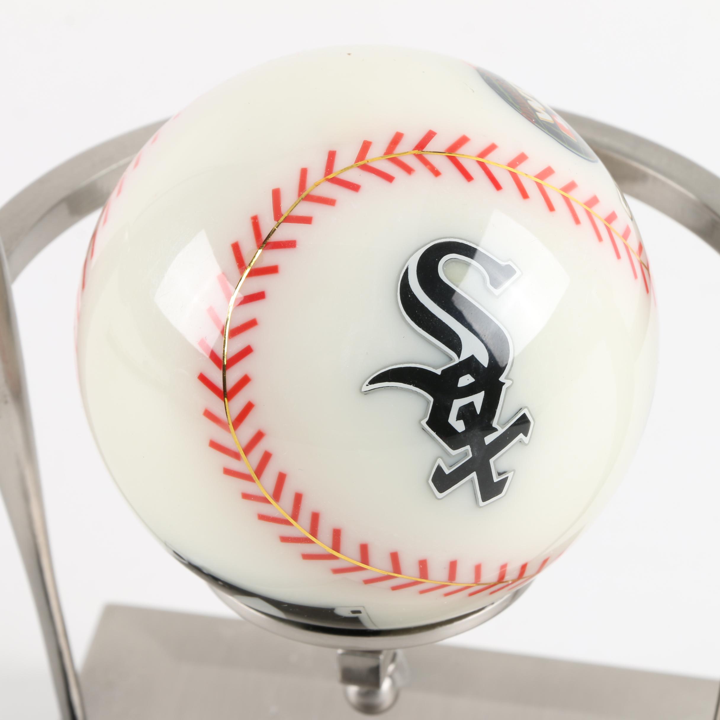 Chicago White Sox Memorabilia including Signed A.J. Pierzynski Miniature Helmet