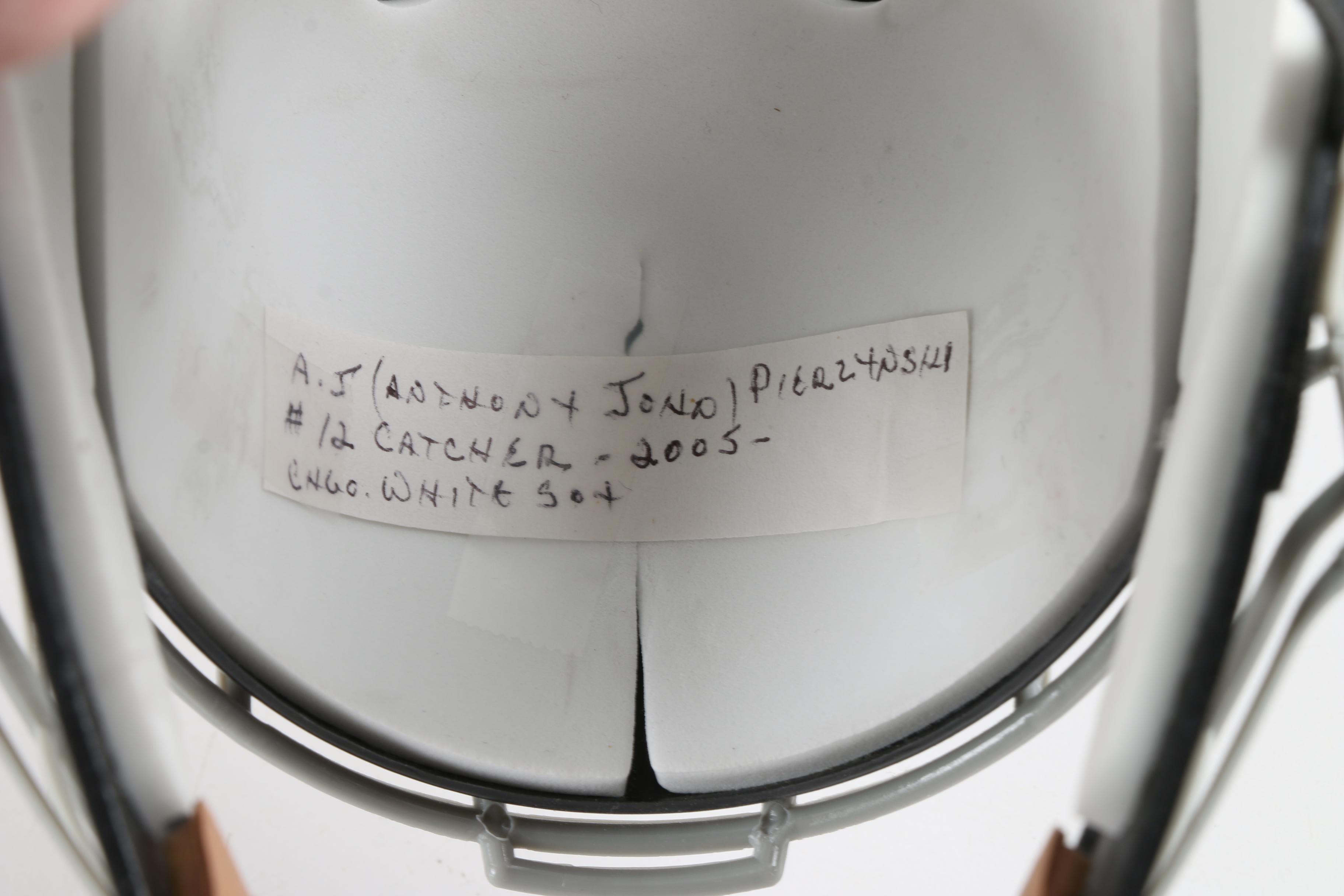 Chicago White Sox Memorabilia including Signed A.J. Pierzynski Miniature Helmet