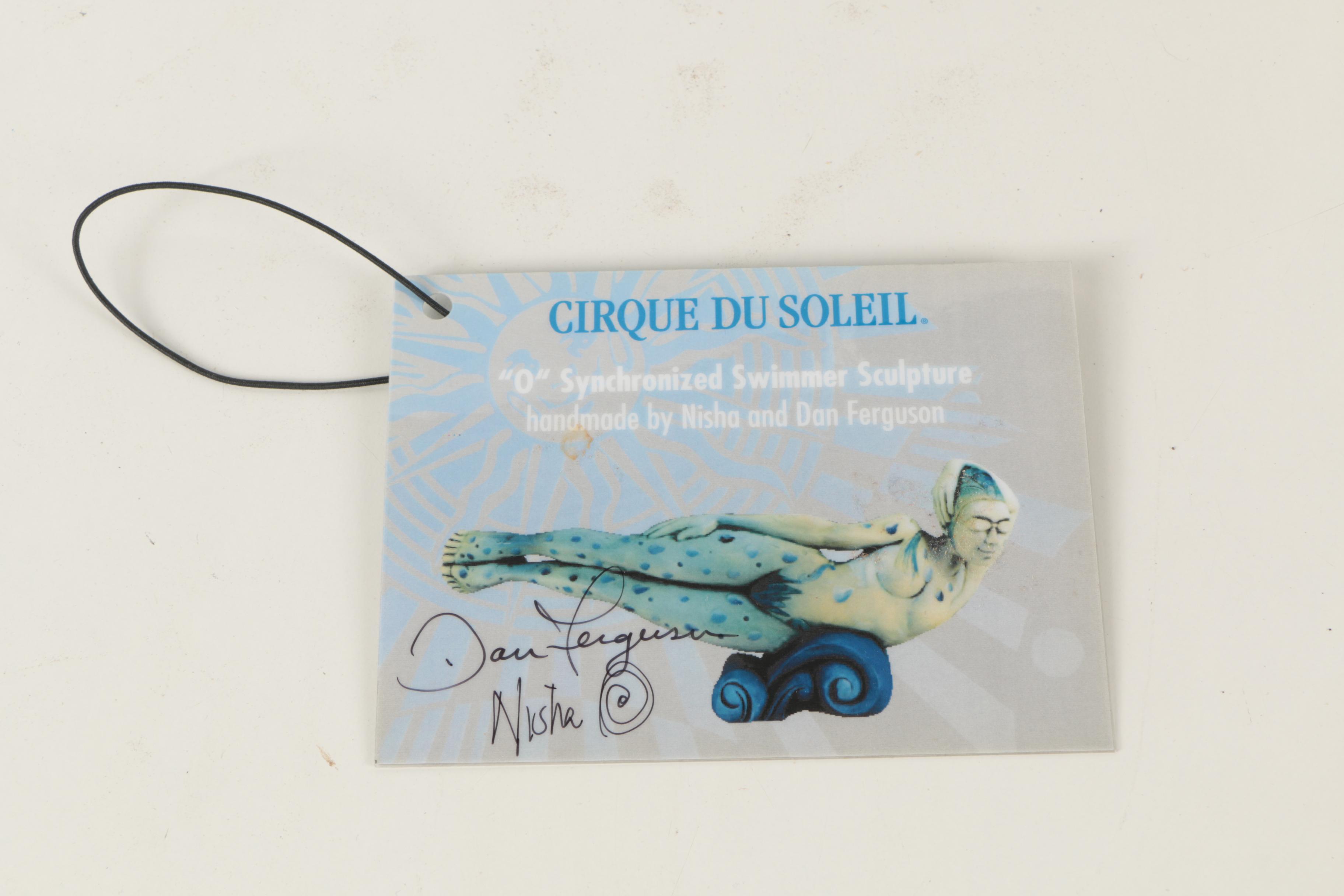 Nisha and Dan Ferguson Limited Edition Ceramic Sculpture "Cirque du Soleil"