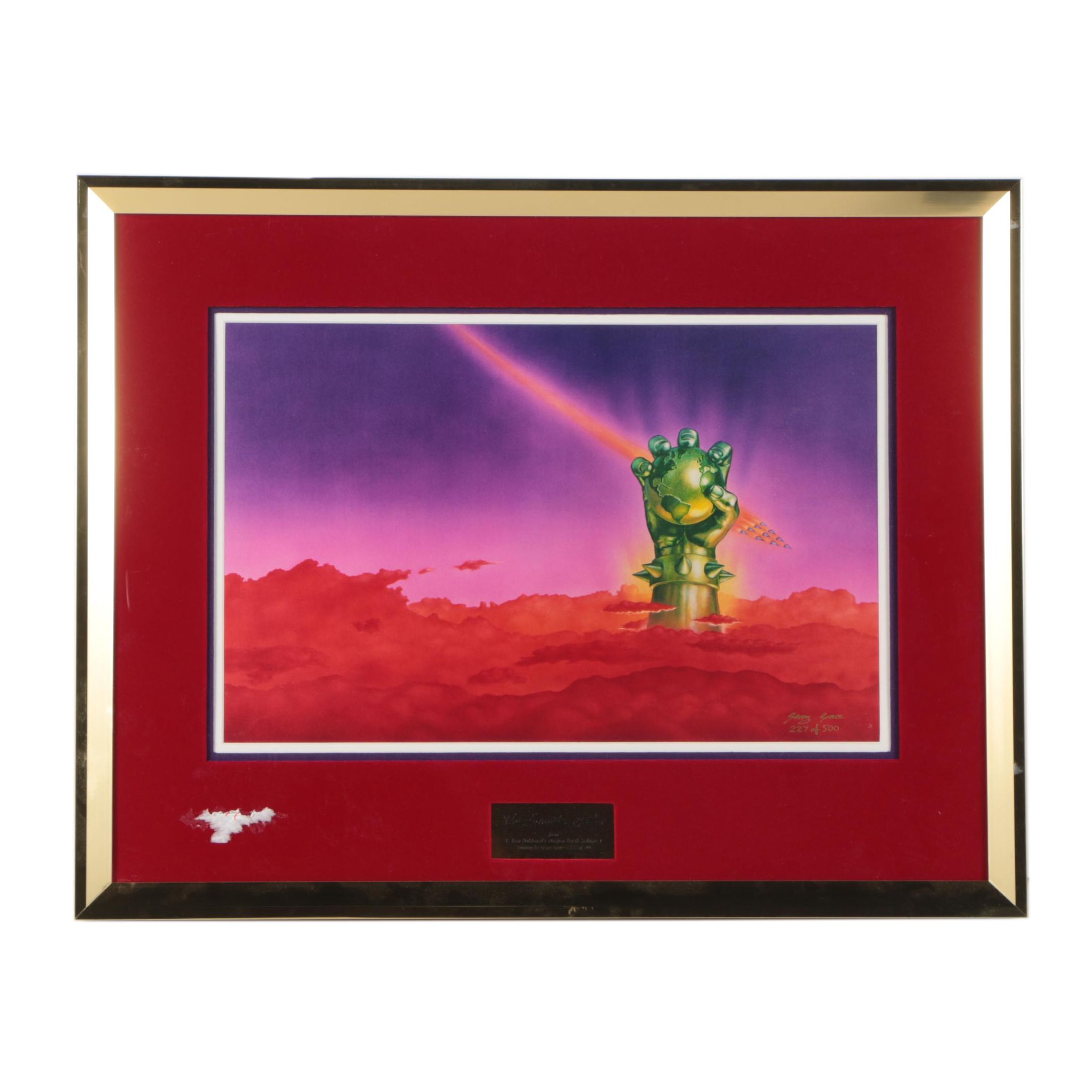 Gerry Grace Limited Edition Giclée "The Invader's Plan"