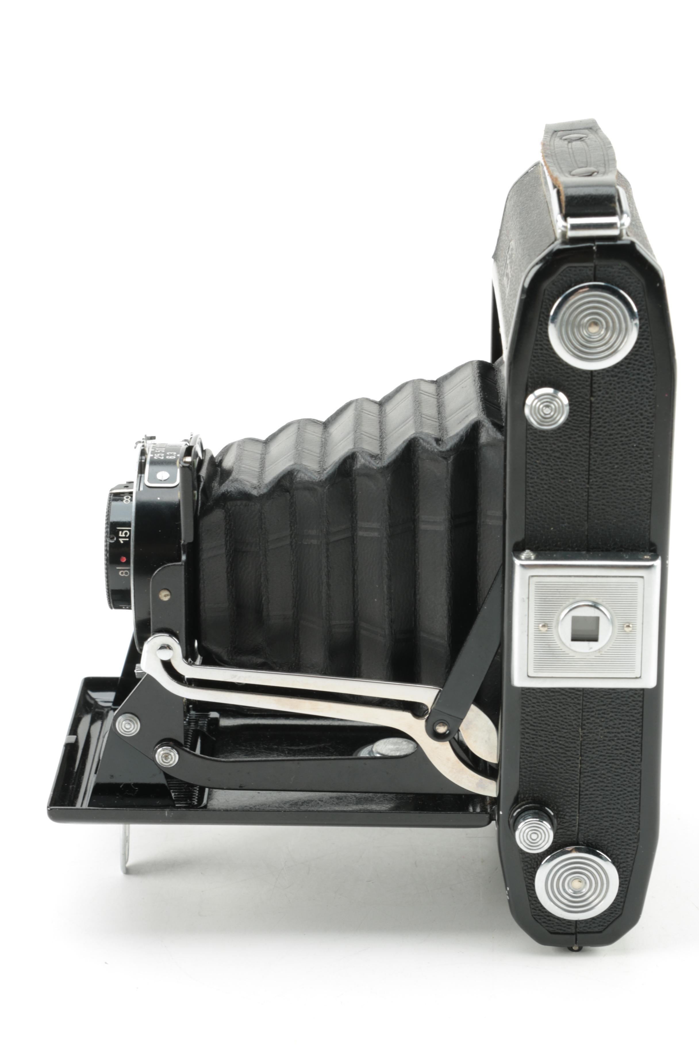 Vintage Zeiss Ikon and Kodak Accordion Faced Cameras