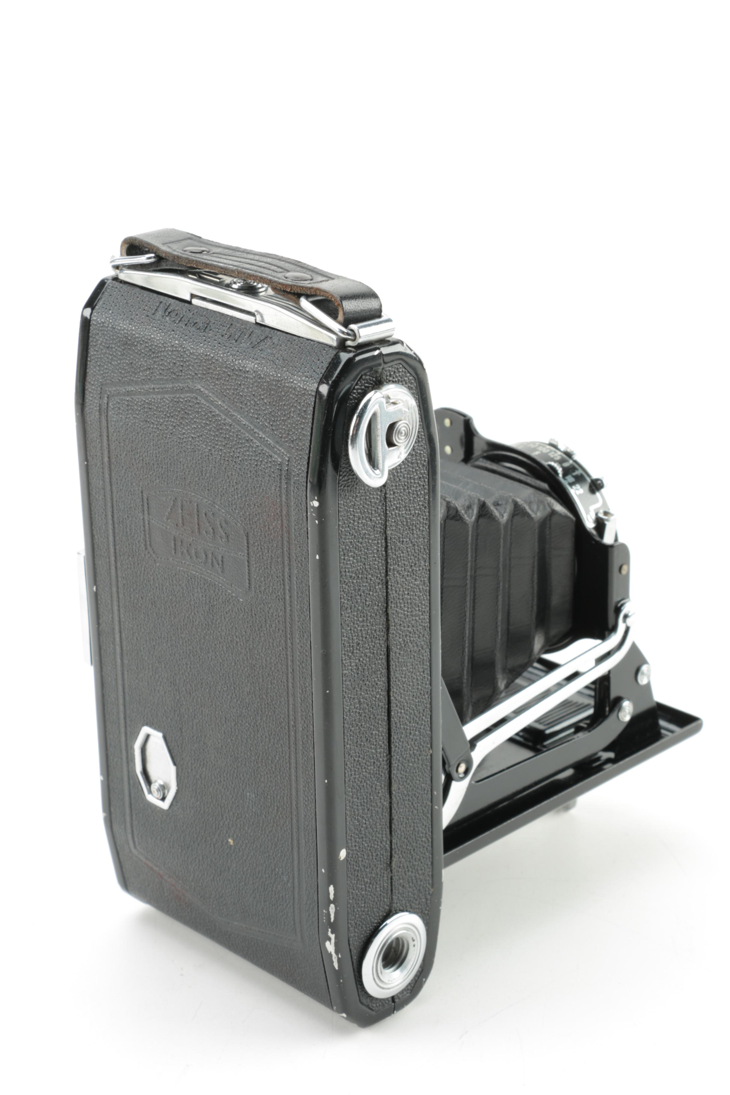 Vintage Zeiss Ikon and Kodak Accordion Faced Cameras