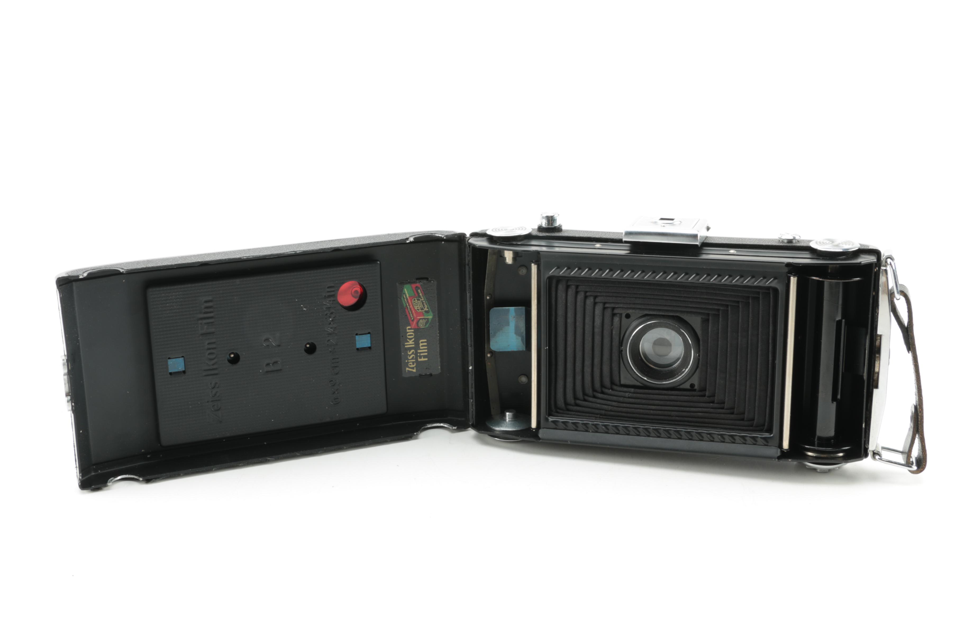 Vintage Zeiss Ikon and Kodak Accordion Faced Cameras