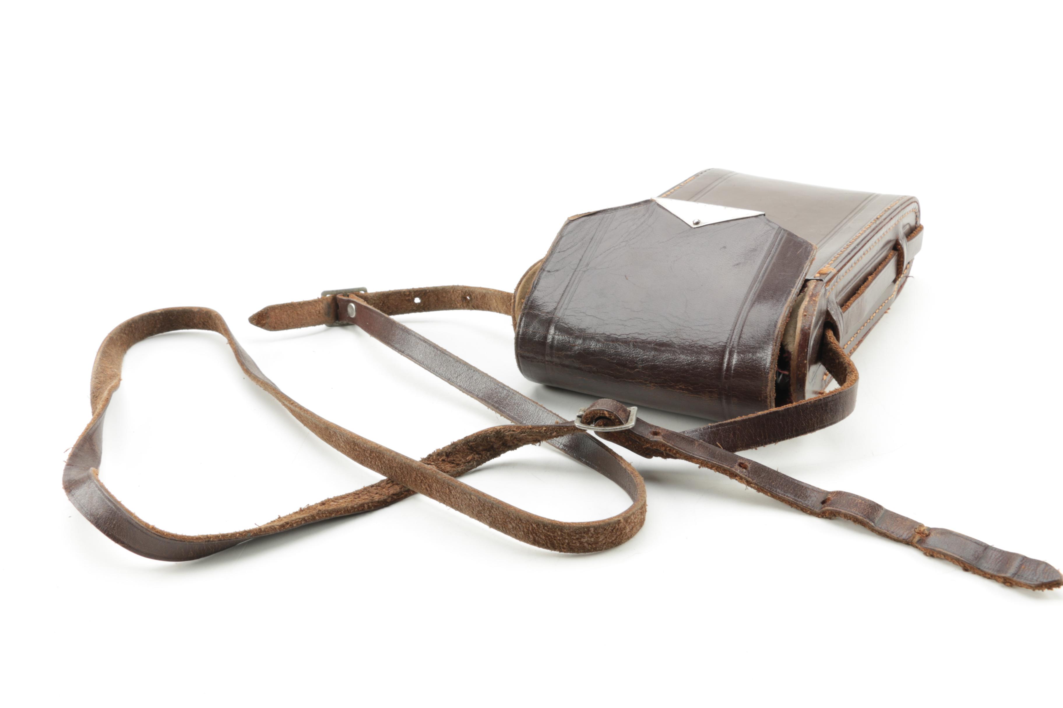 Vintage Zeiss Ikon and Kodak Accordion Faced Cameras