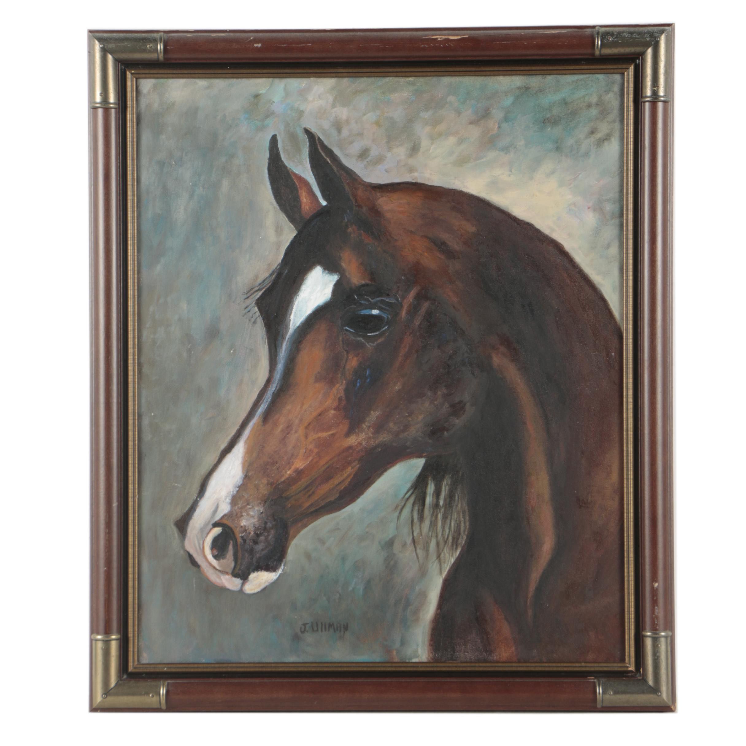 J. Ullman Oil Painting