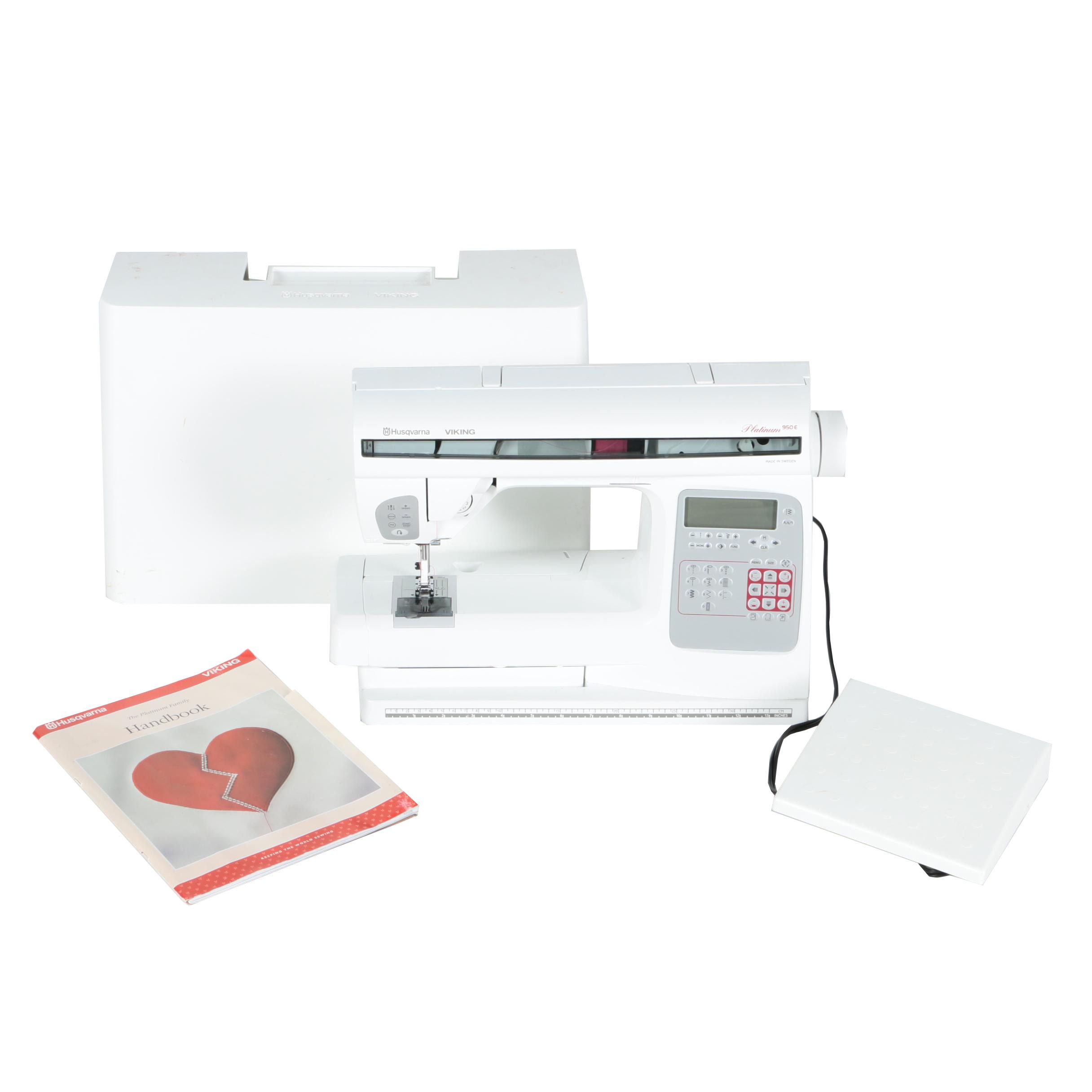 Husqvarna Viking Platinum 950 E Sewing Machine