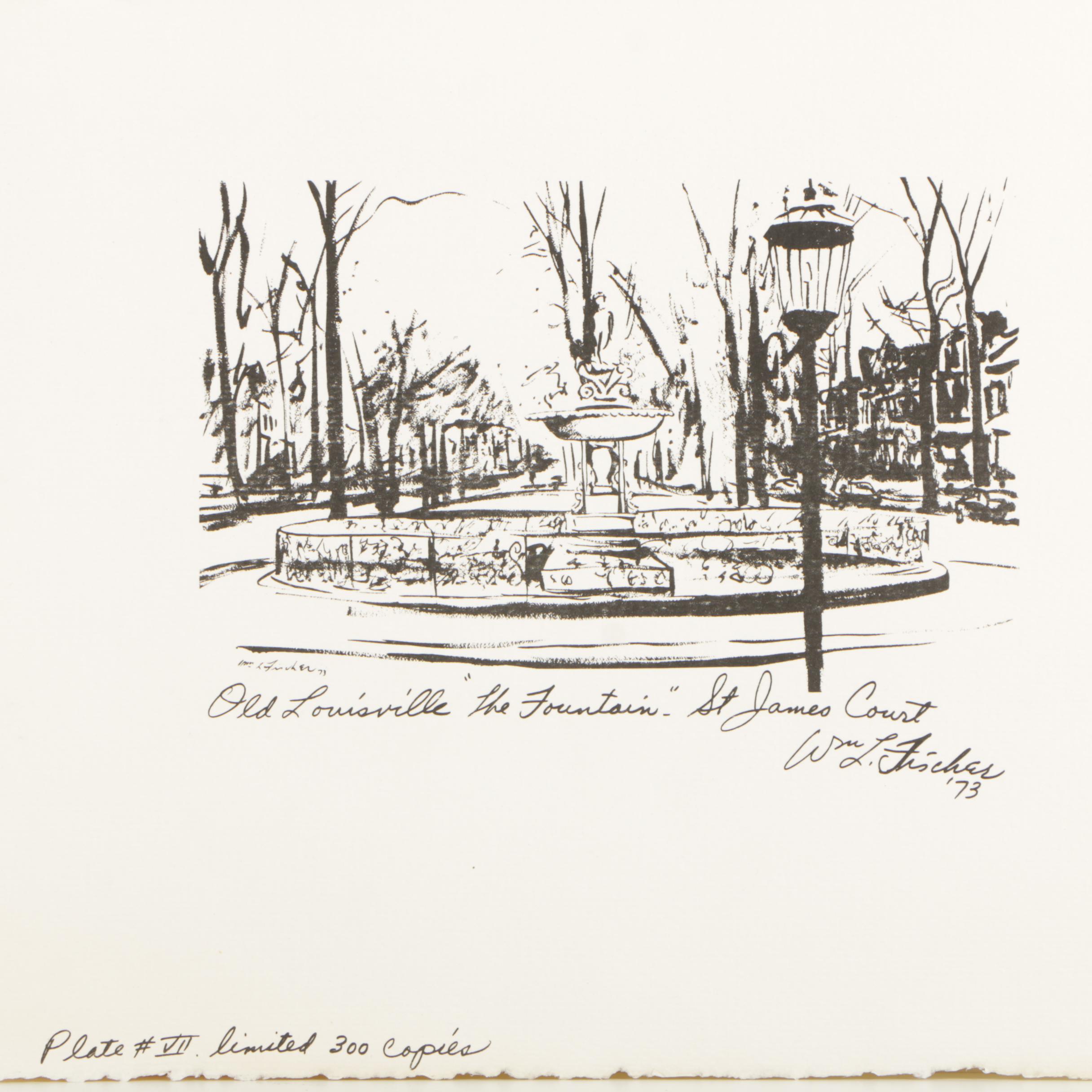 William L. Fischer Lithographs of Louisville