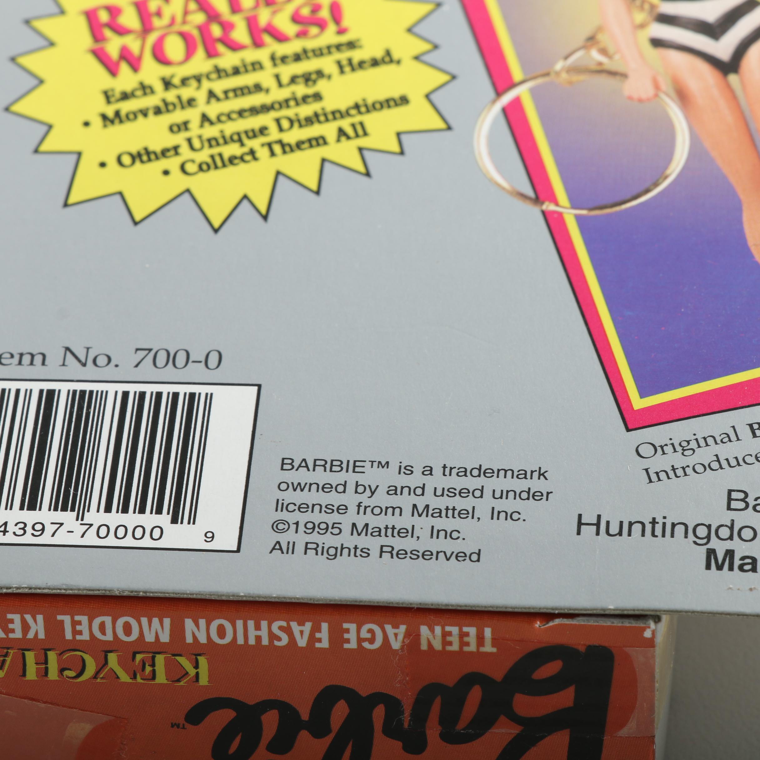 "Enchanted Evening" Barbie and Barbie Keychain