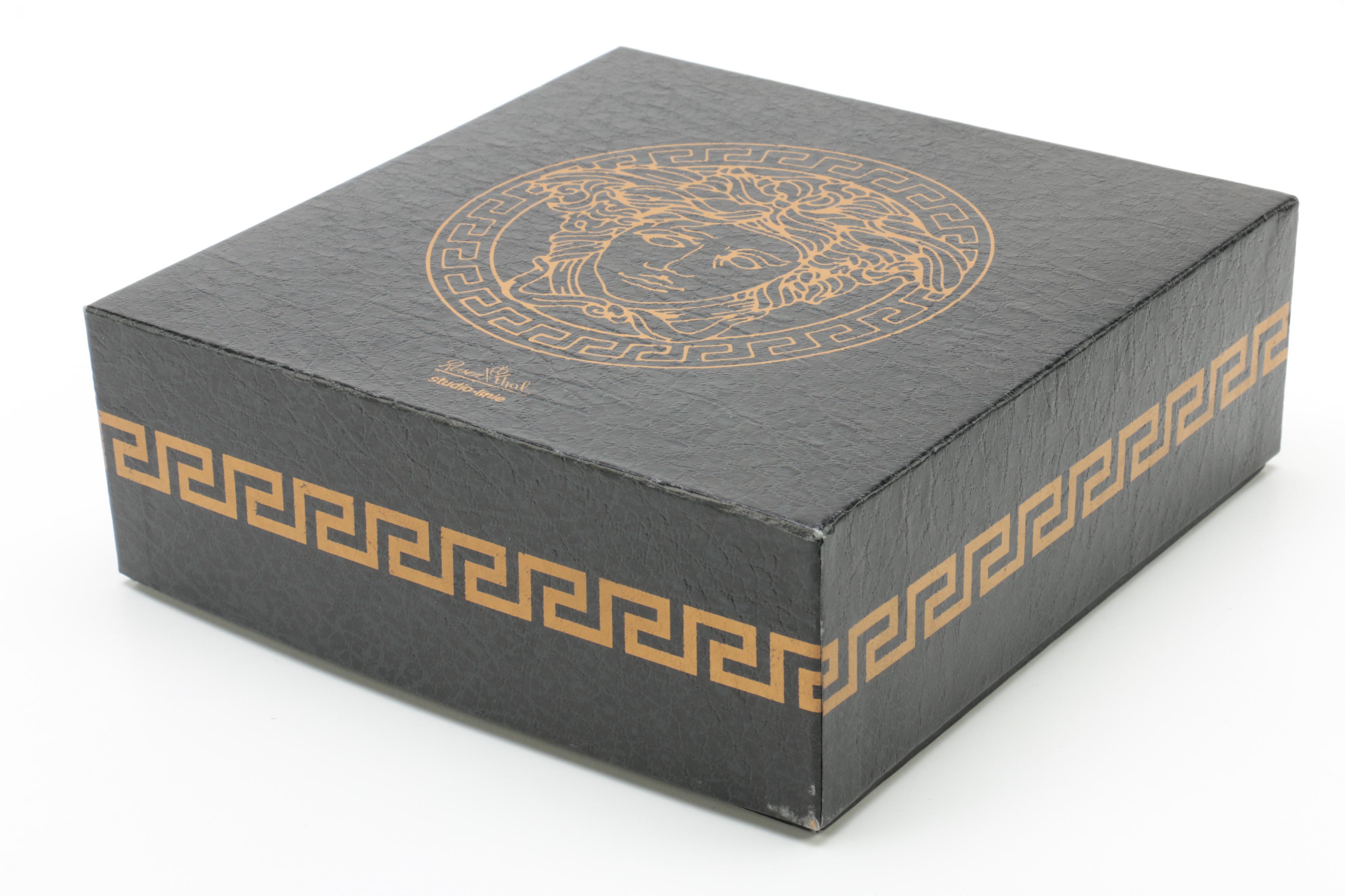 Rosenthal Versace "Medusa D'Or" Highball Glasses