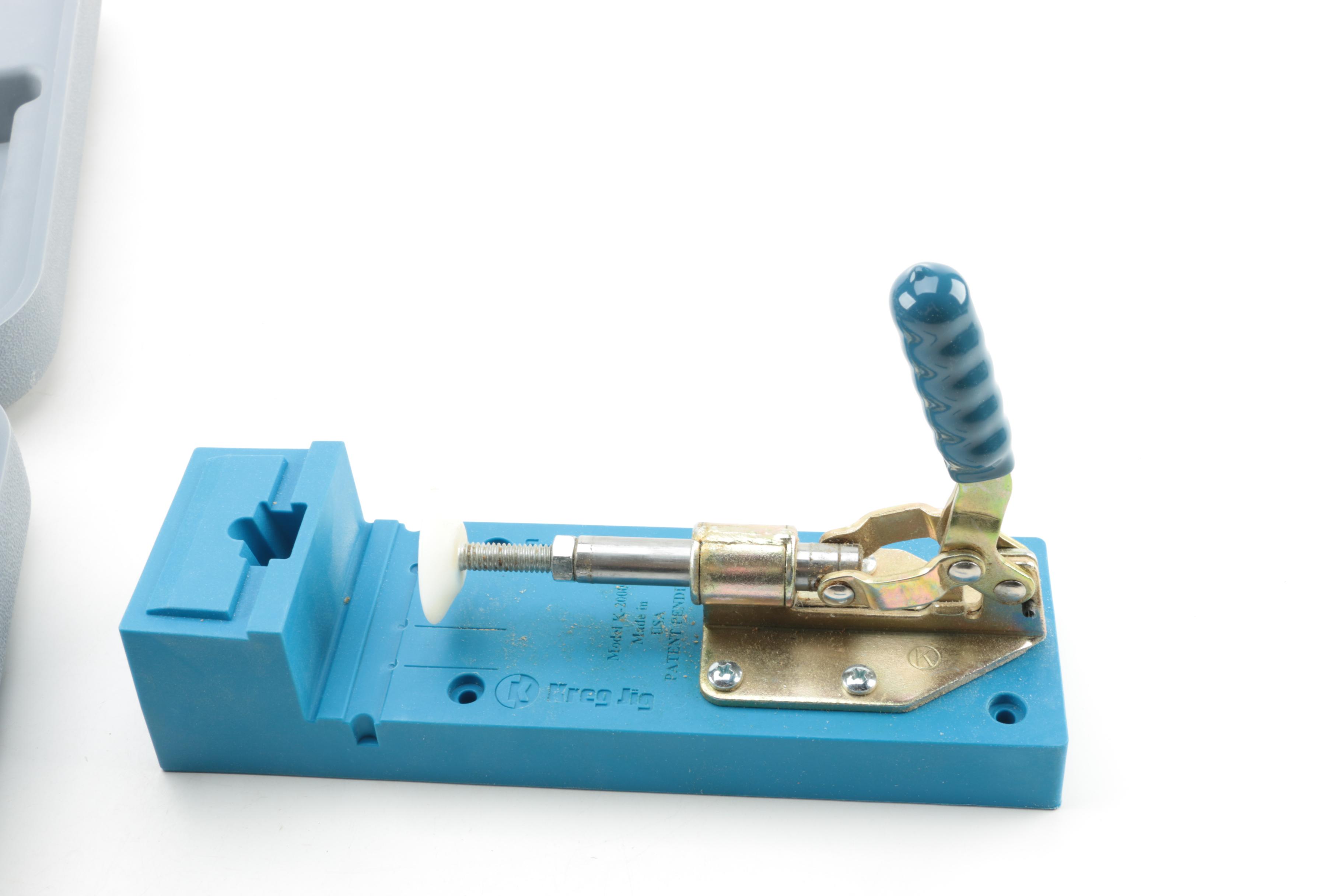 Kreg Jig Pocket Hole Tool with Clamps and Bits