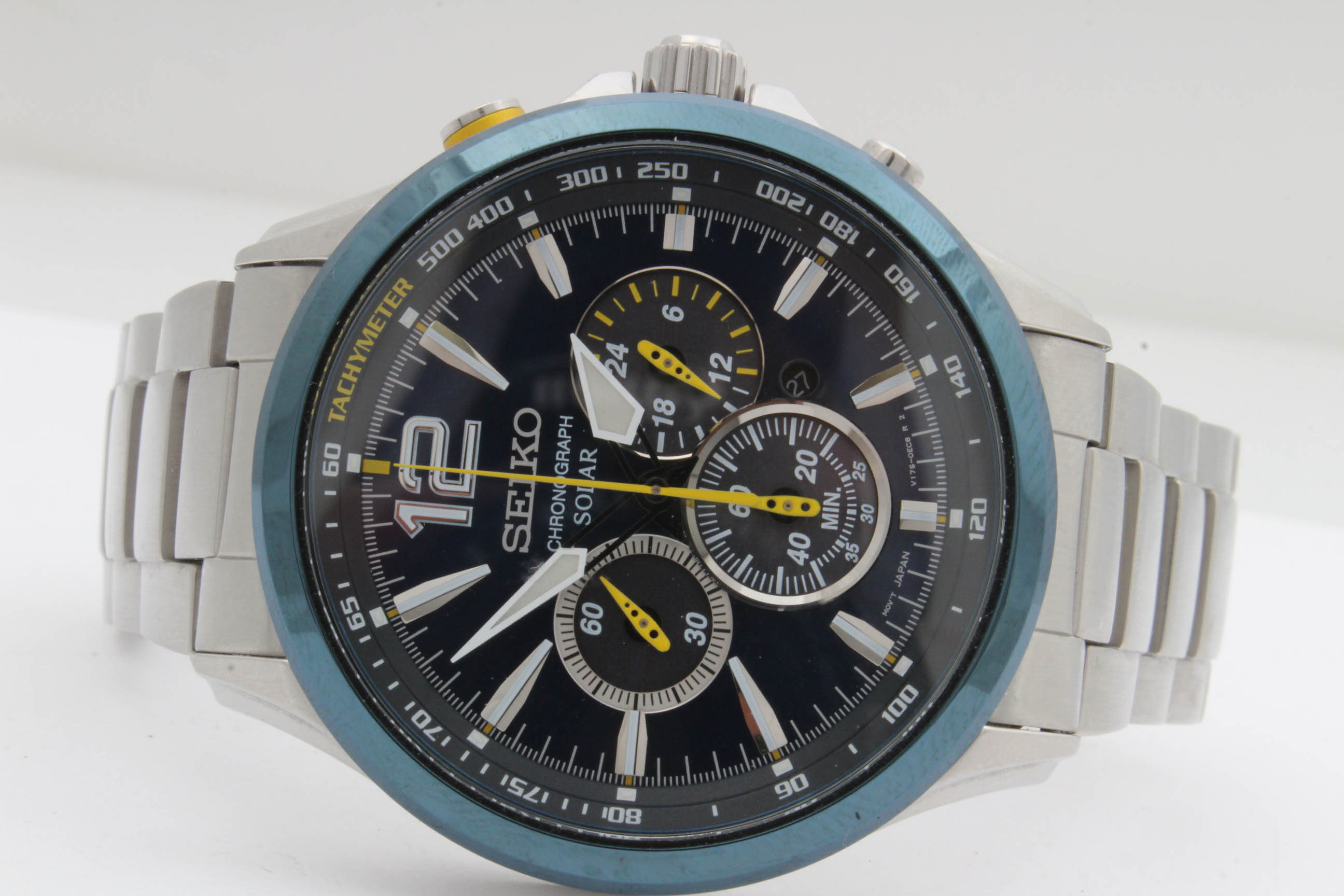 Seiko Jimmie Johnson Special Edition Solar Chronograph Watch
