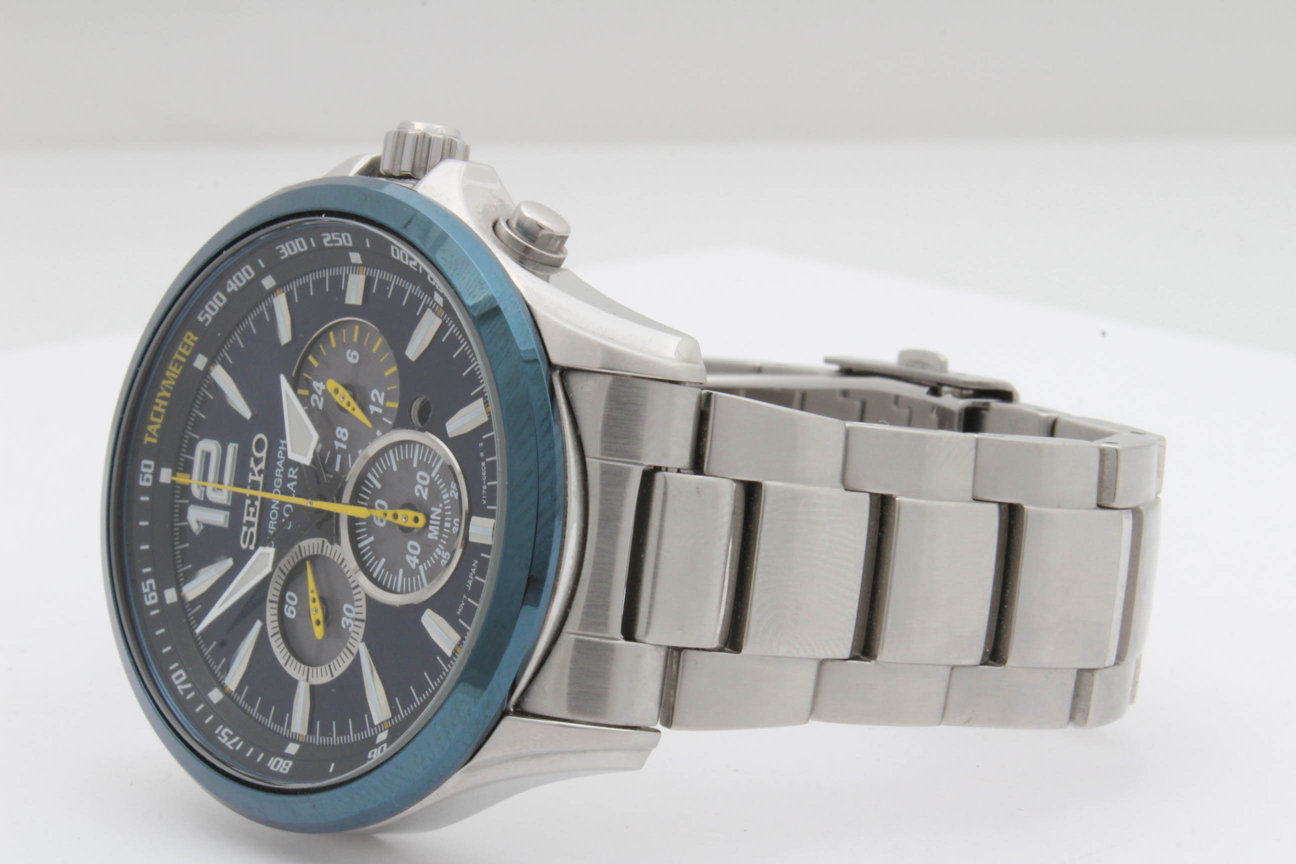 Seiko Jimmie Johnson Special Edition Solar Chronograph Watch