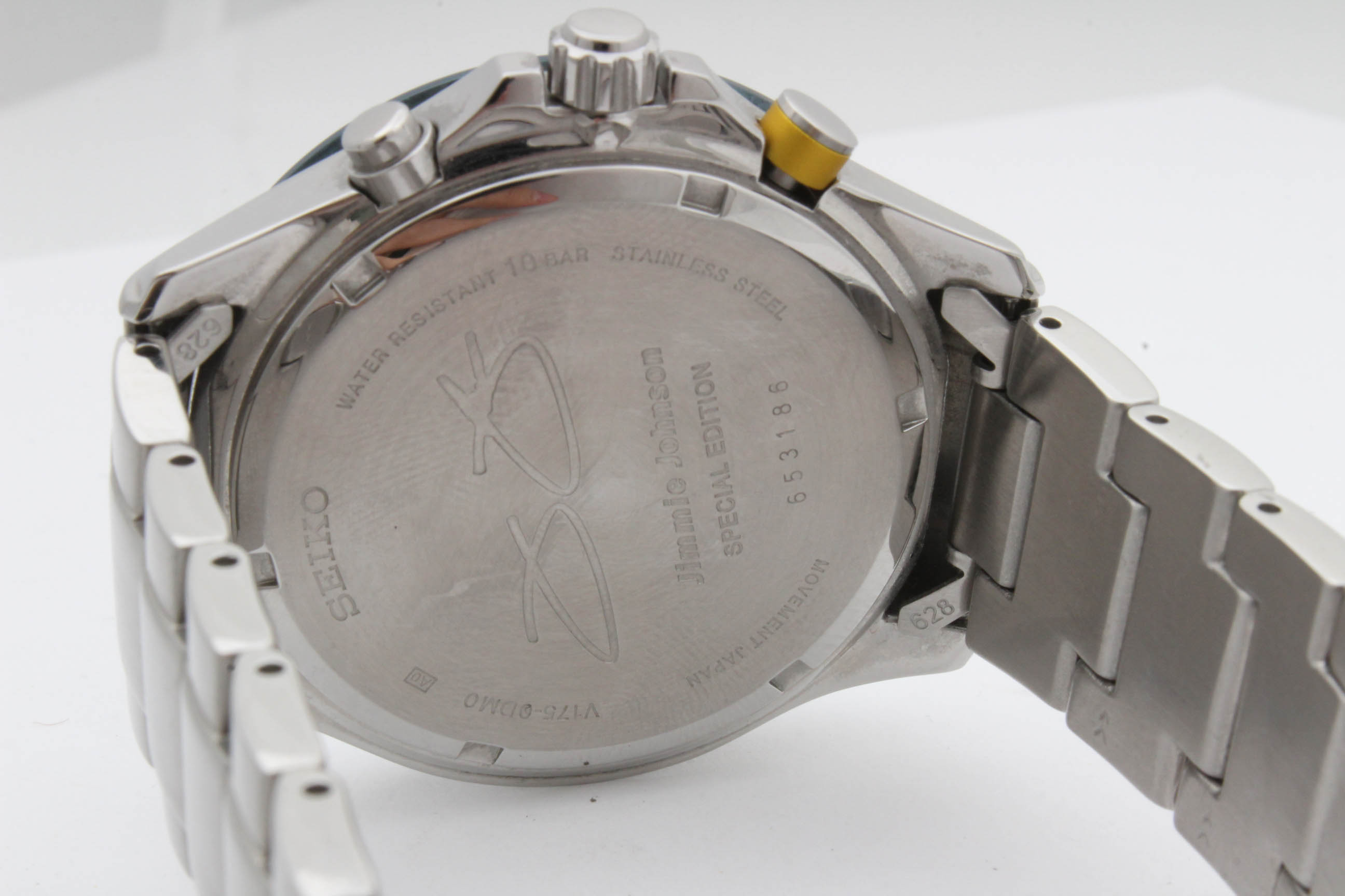 Seiko Jimmie Johnson Special Edition Solar Chronograph Watch