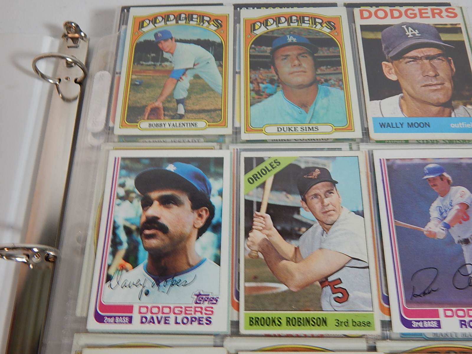 1960s-1980s Baseball Card Collection in Album with Mantle and More