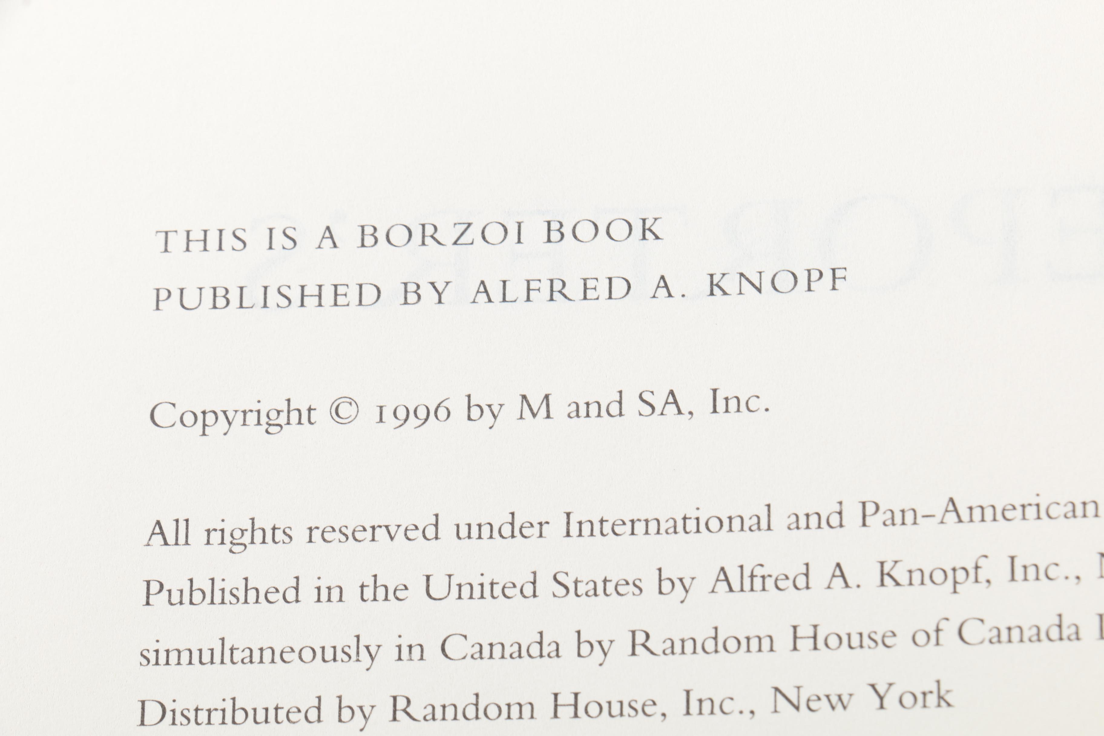 Signed 1996 "A Reporter's Life" by Walter Cronkite