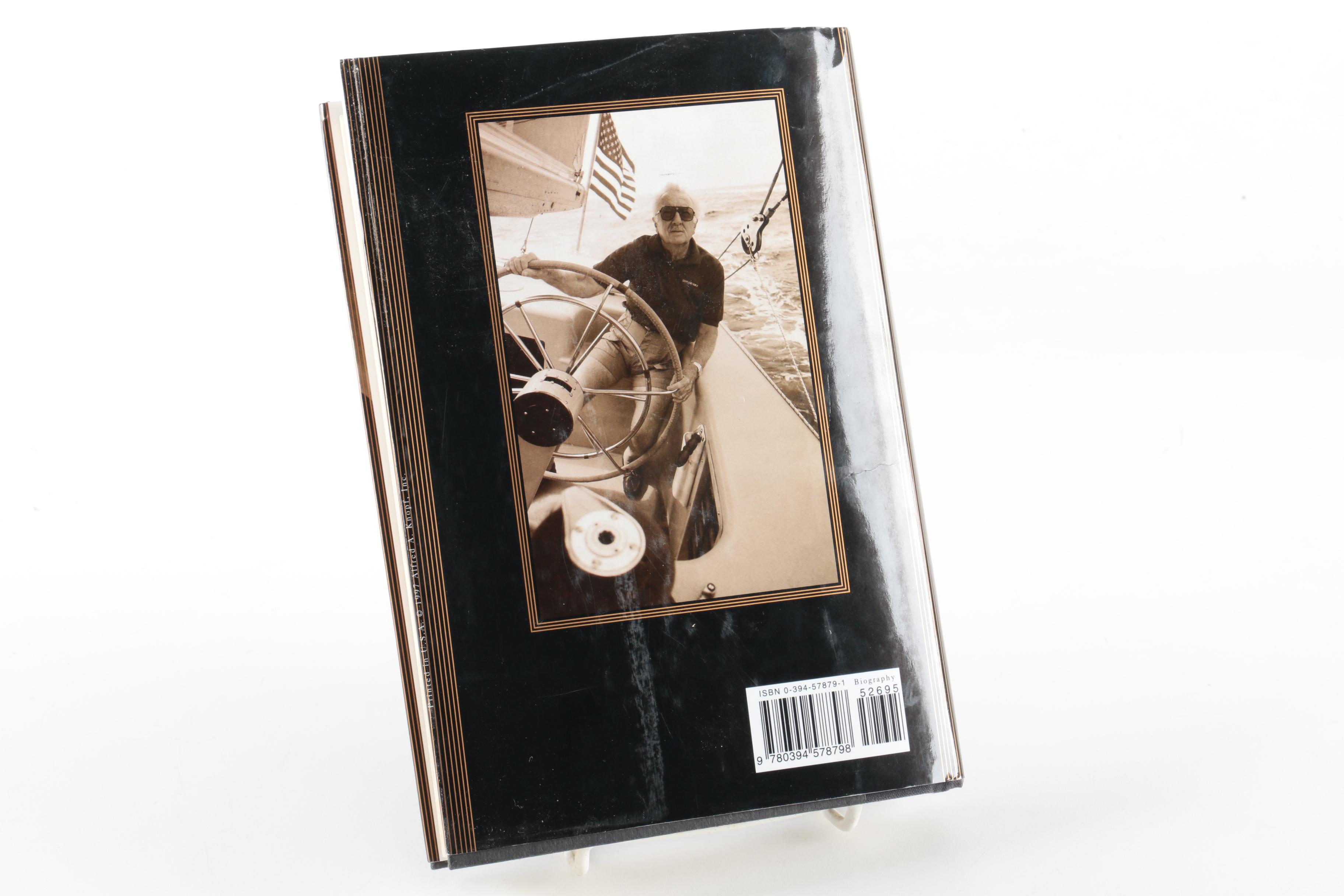 Signed 1996 "A Reporter's Life" by Walter Cronkite