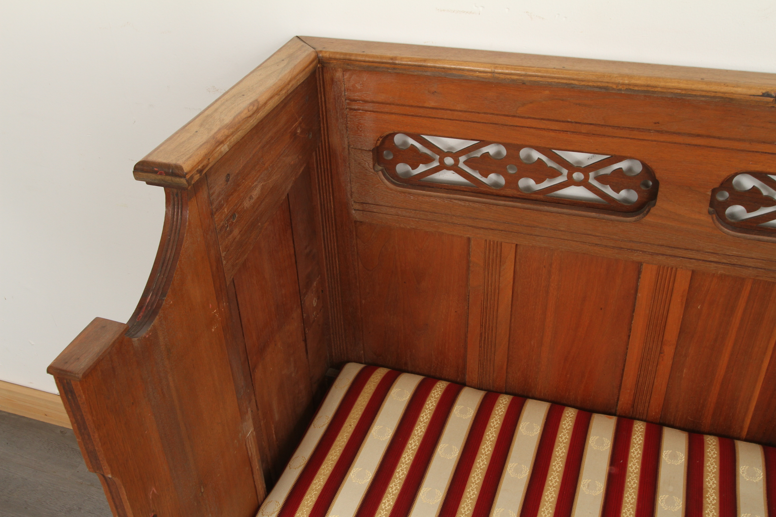 Antique Church Pew