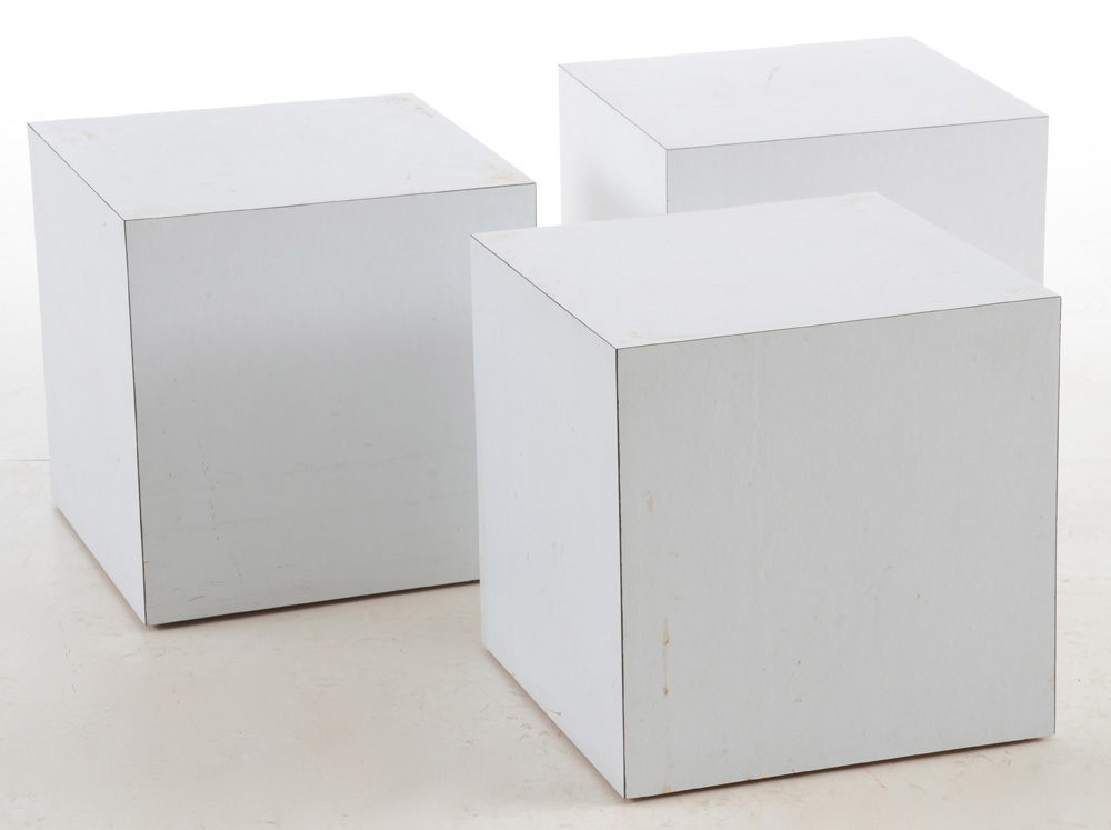 Vintage Cube Display Pedestals