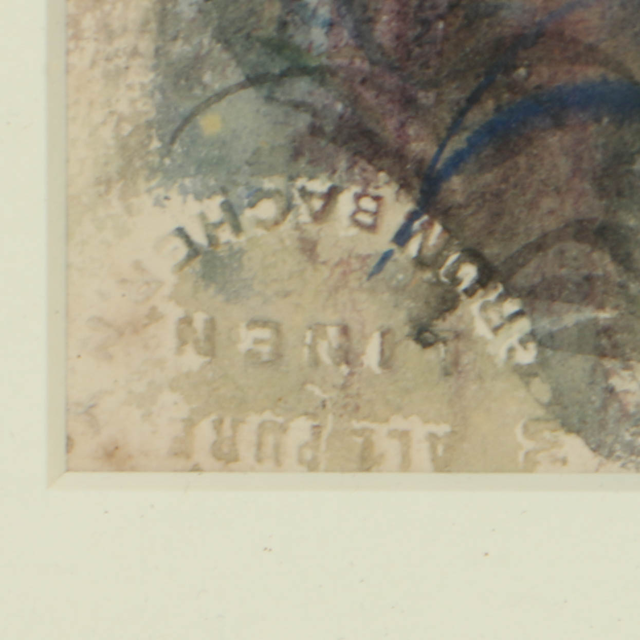 Milton Weiss 1938 Watercolor Painting