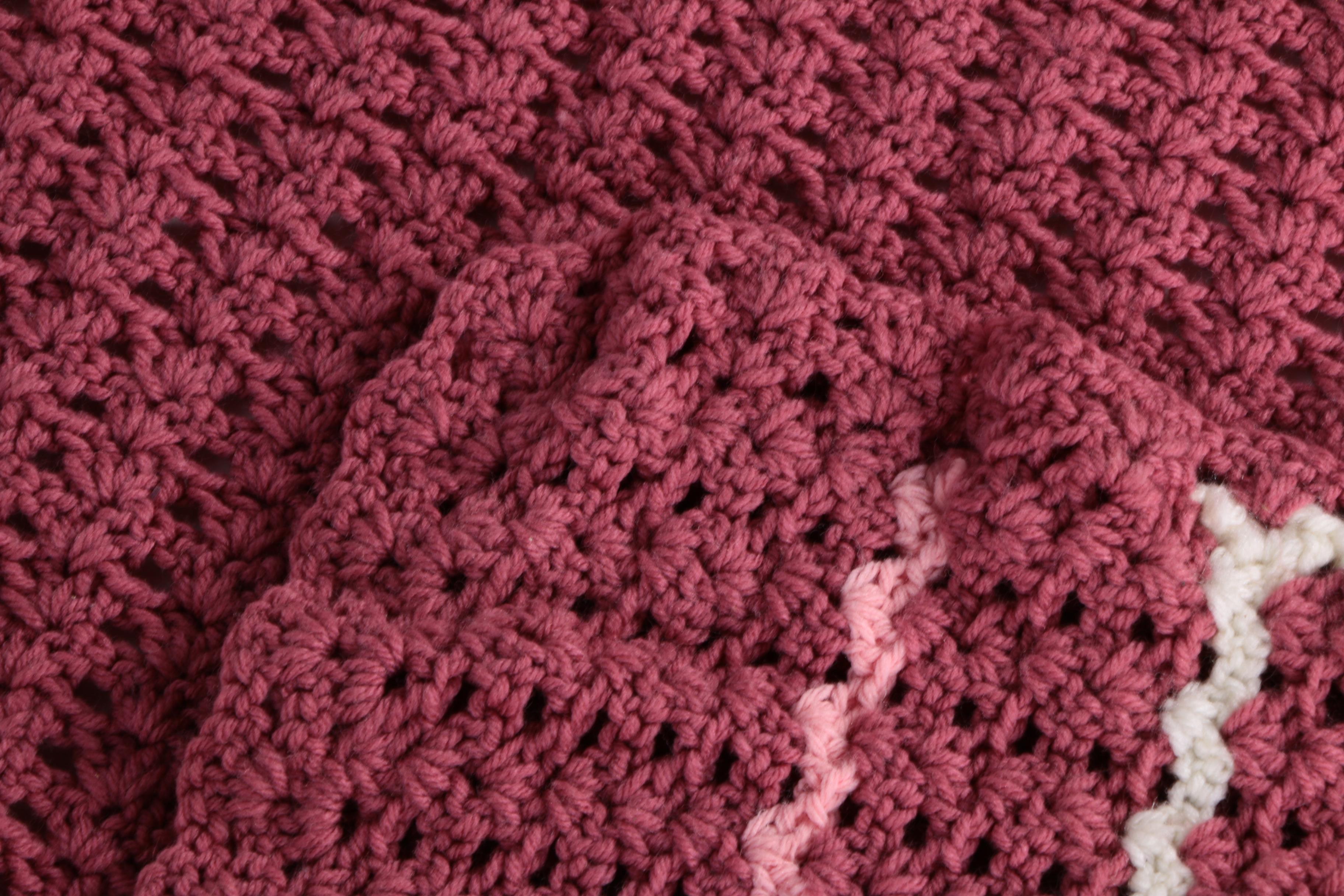 Vintage Hand Crocheted Blankets