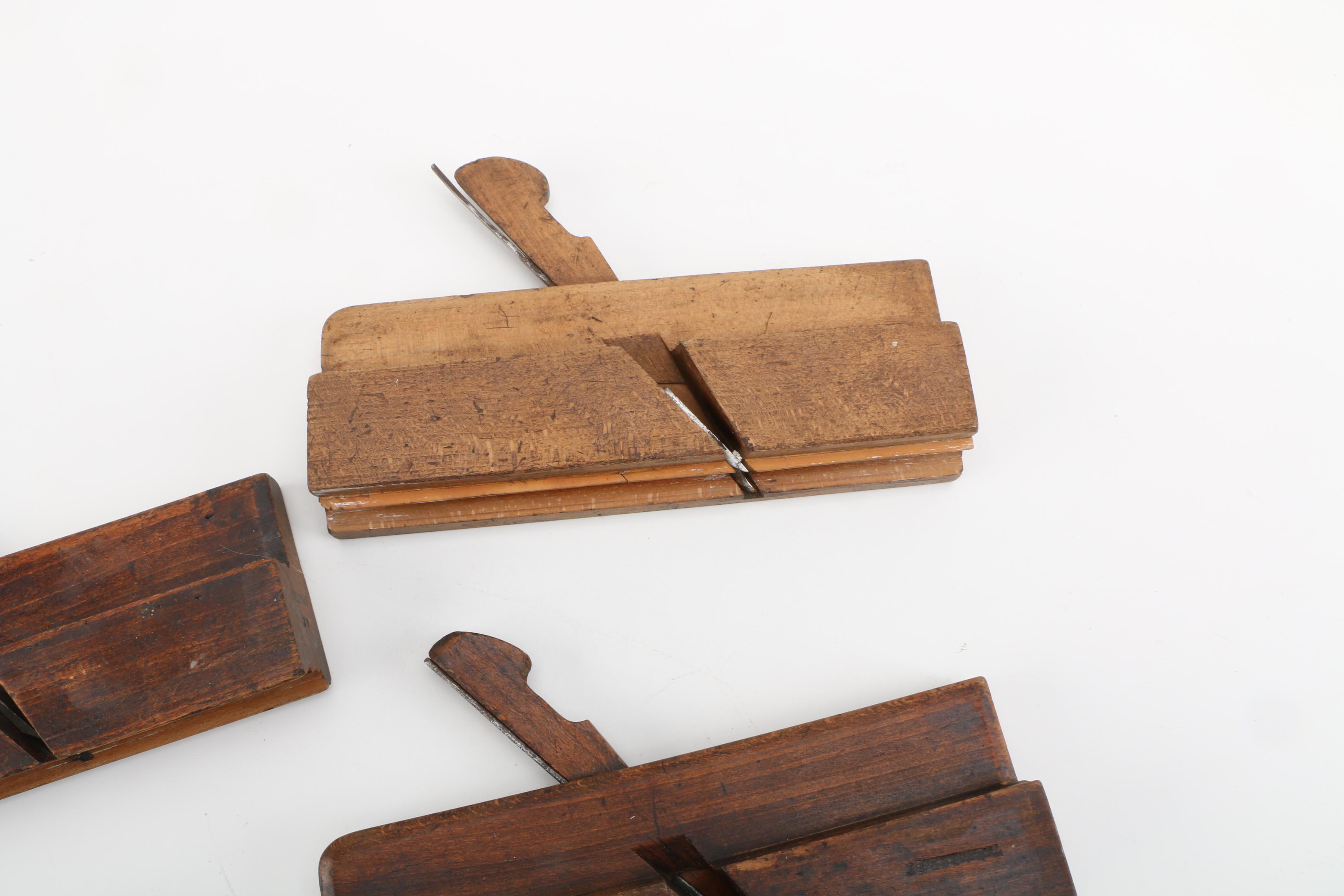 Vintage Wooden Hand Planers