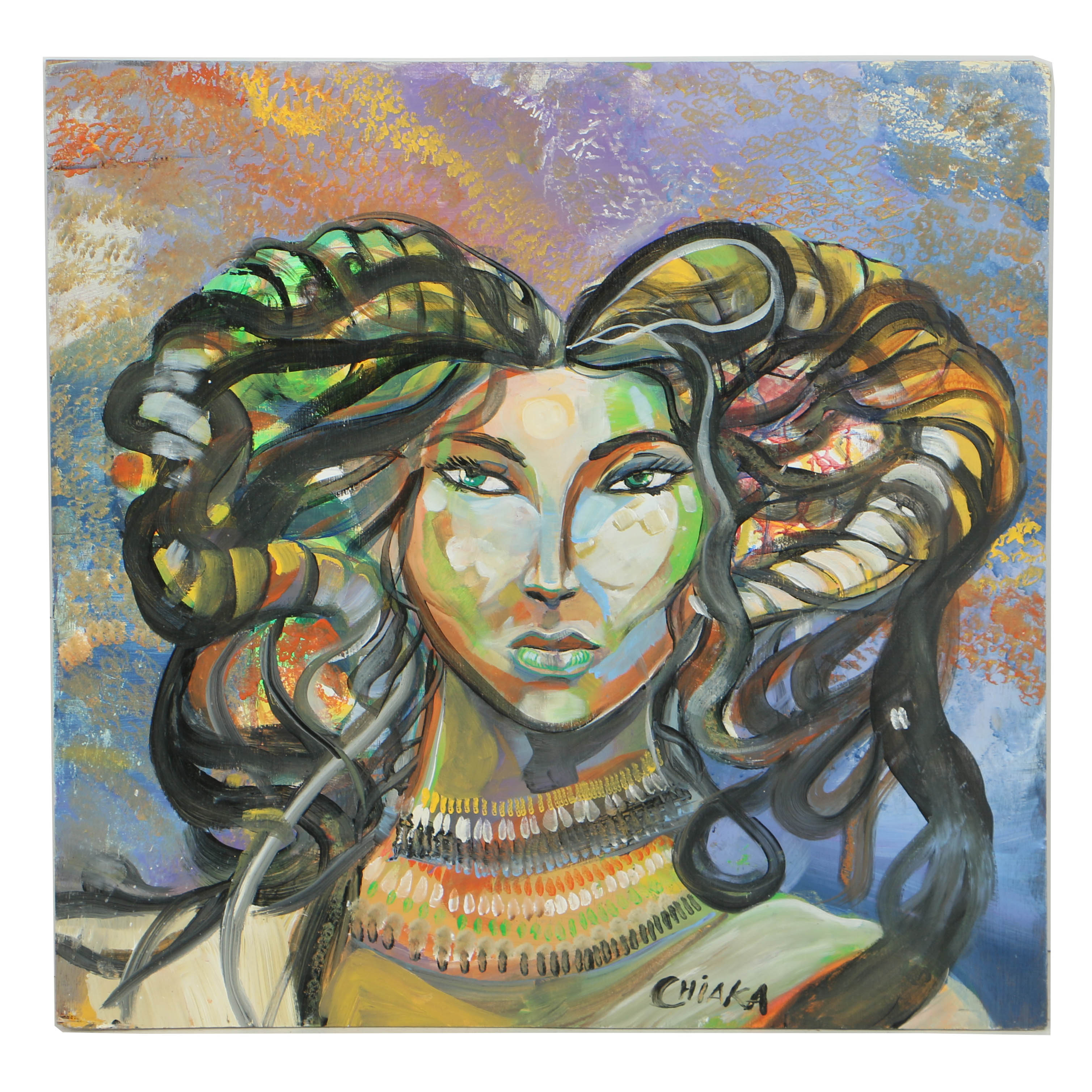 Chiaka Howze Oil Painting on Board