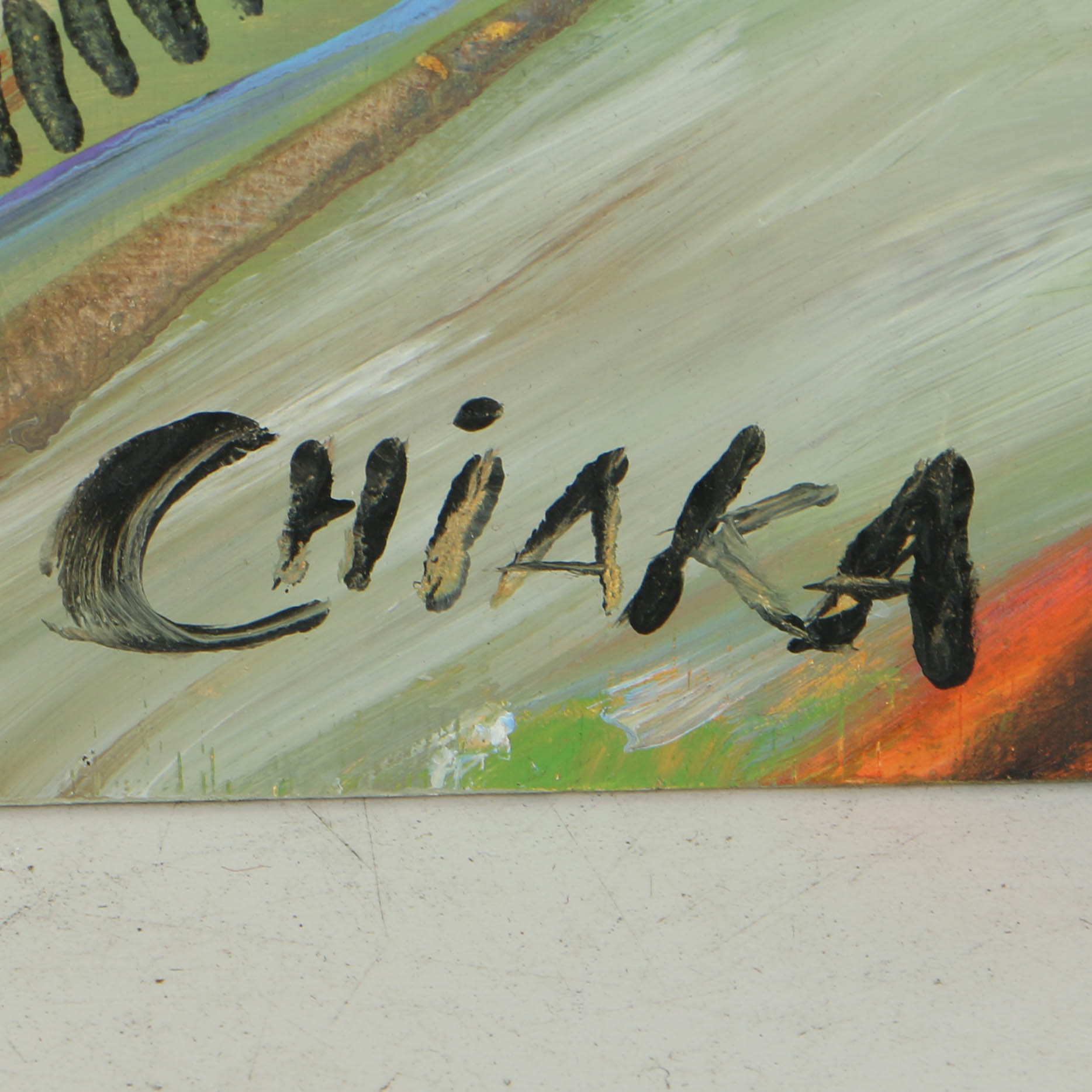 Chiaka Howze Oil Painting on Board
