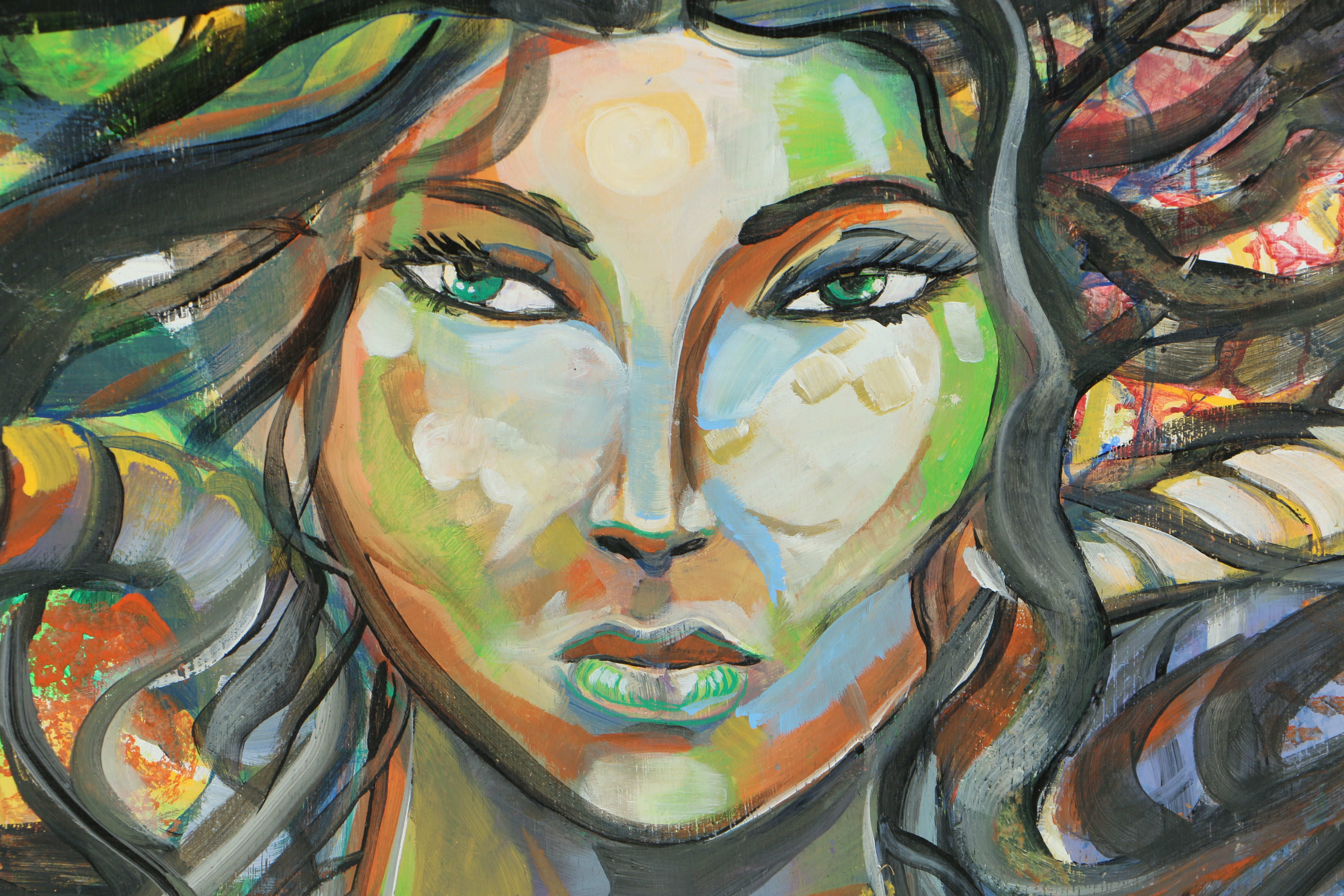 Chiaka Howze Oil Painting on Board