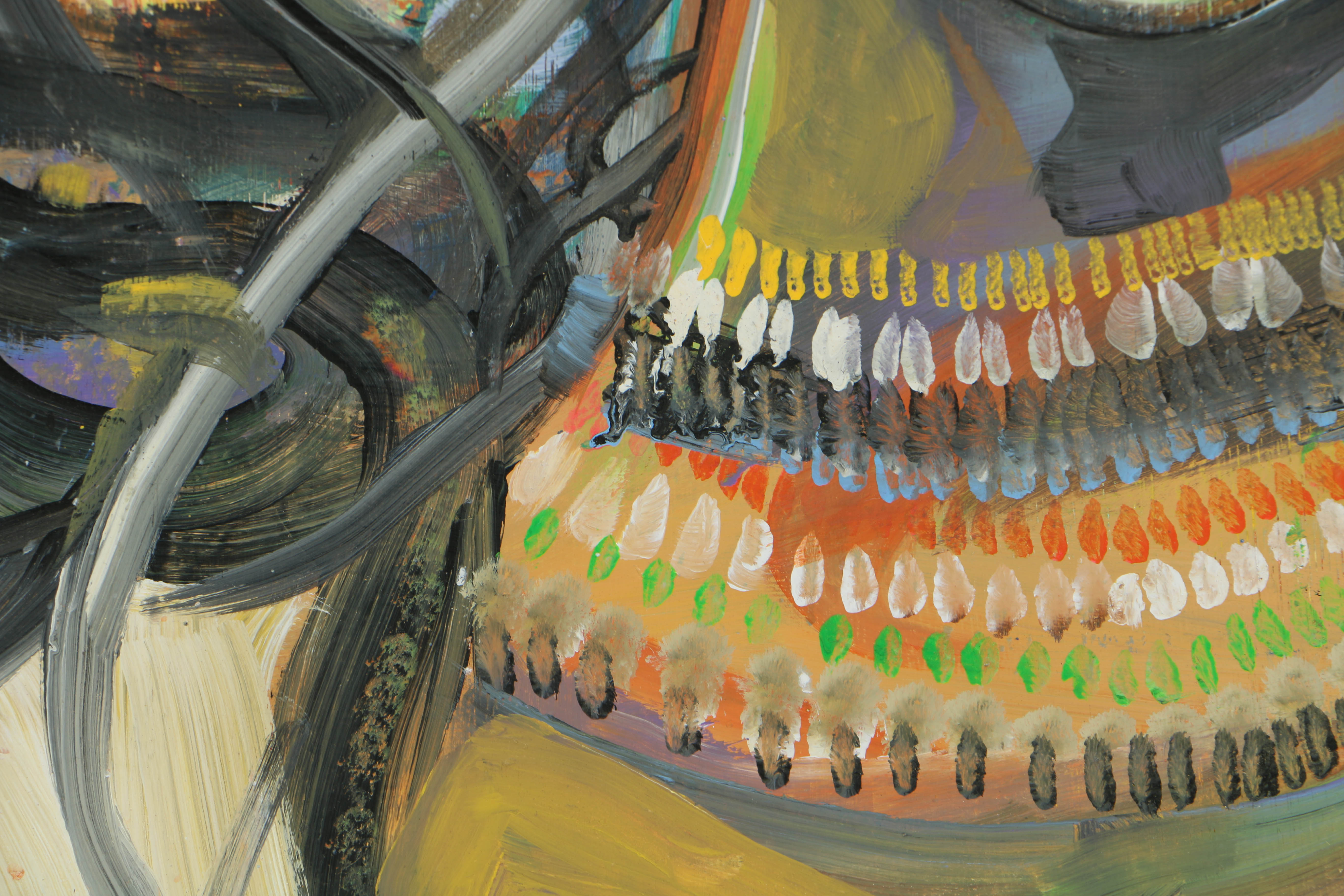 Chiaka Howze Oil Painting on Board