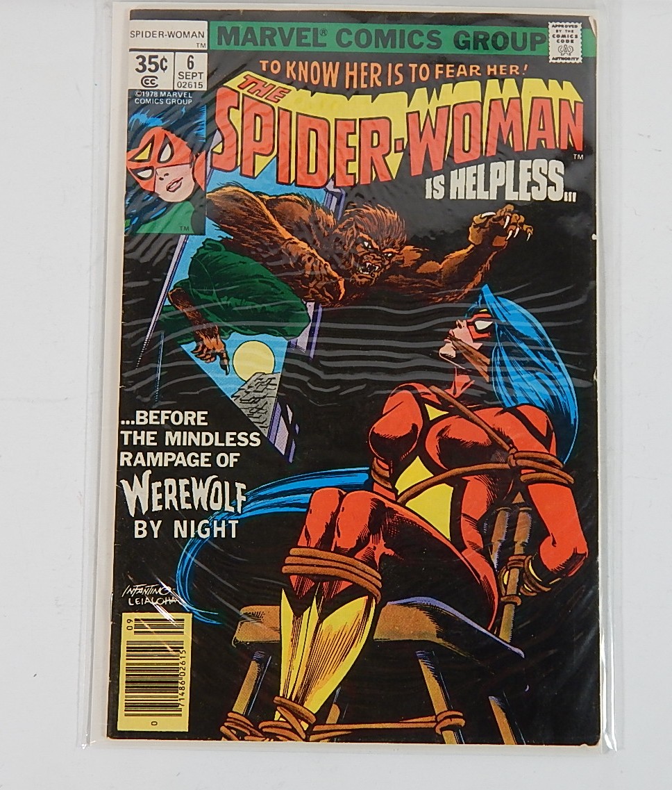 Bronze Age Marvel Comics "The Spider-Woman" and "Red Sonja"