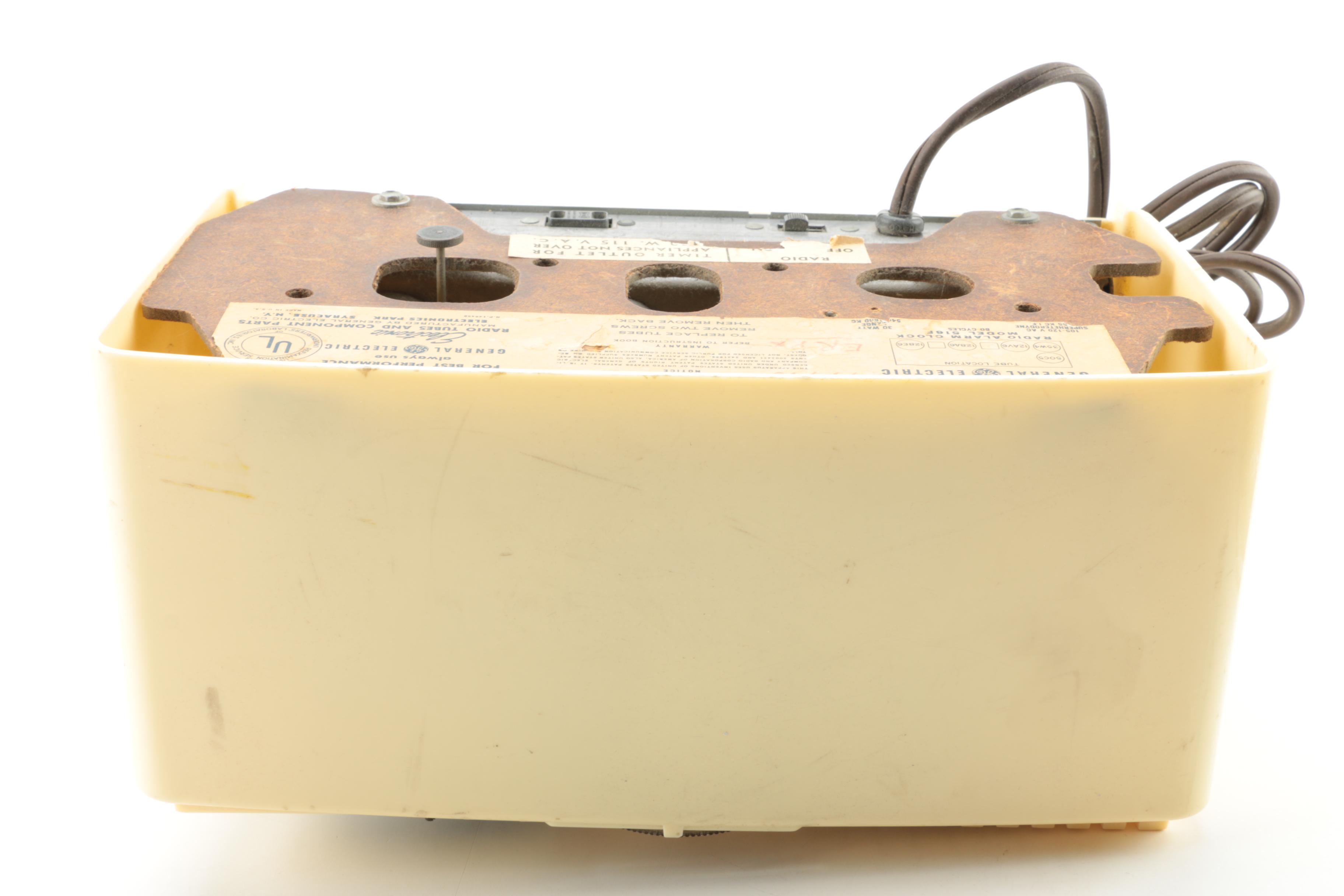 Circa 1940's General Electric Radio/Clock