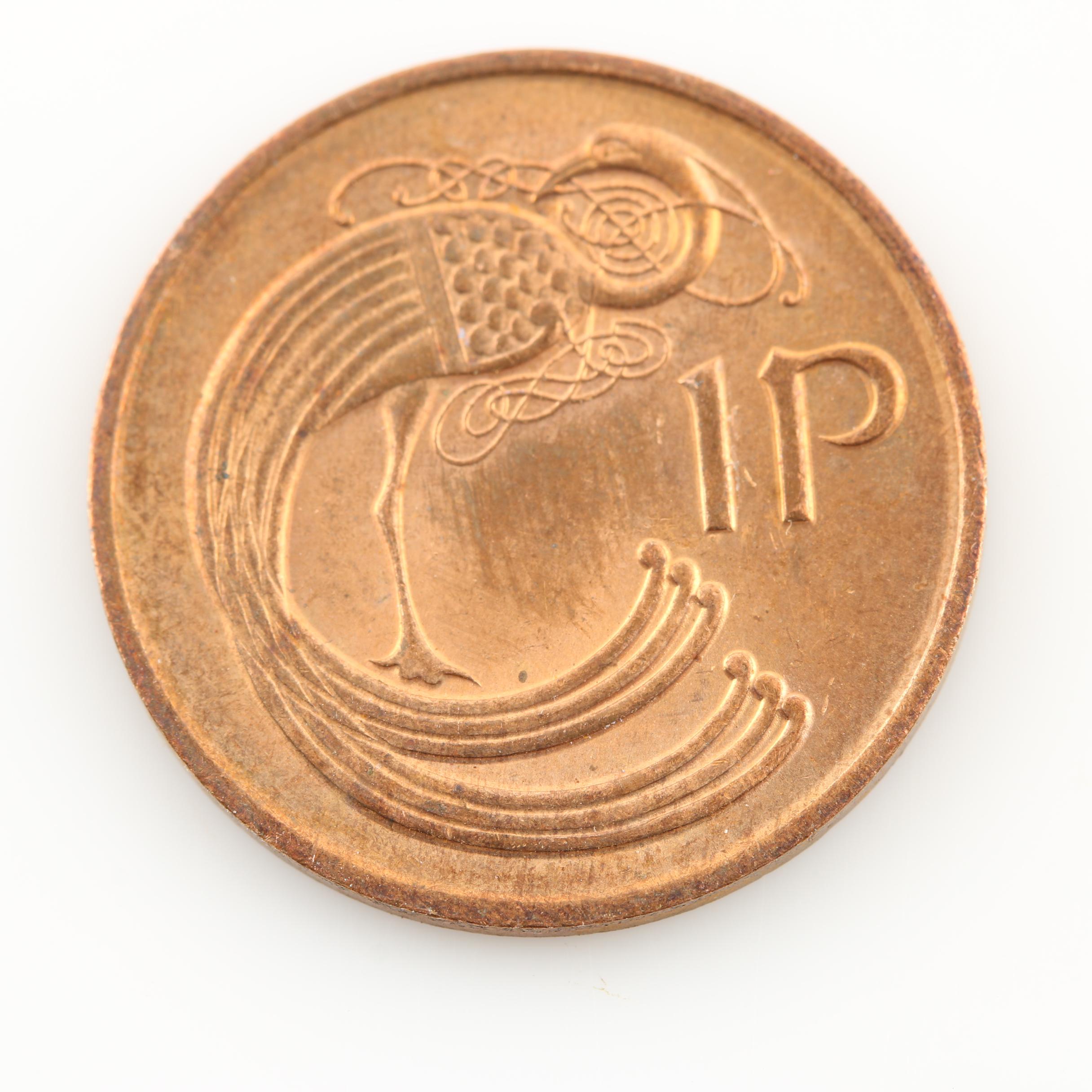 Group of Over 100 Foreign Coins Including a 1956 Netherlands Silver Coin