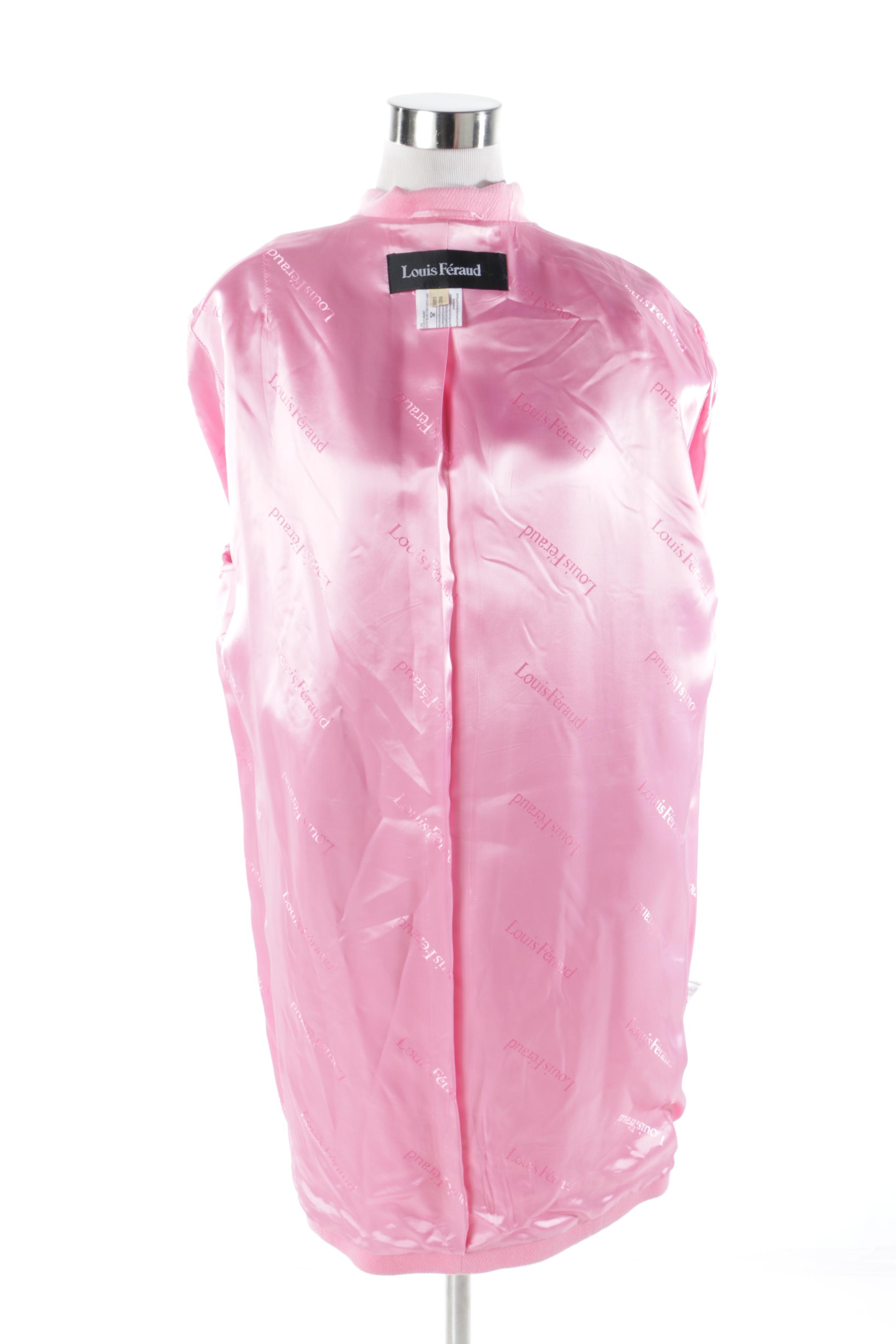 Women's Wool and Wool Blend Coats Including Louis Féraud