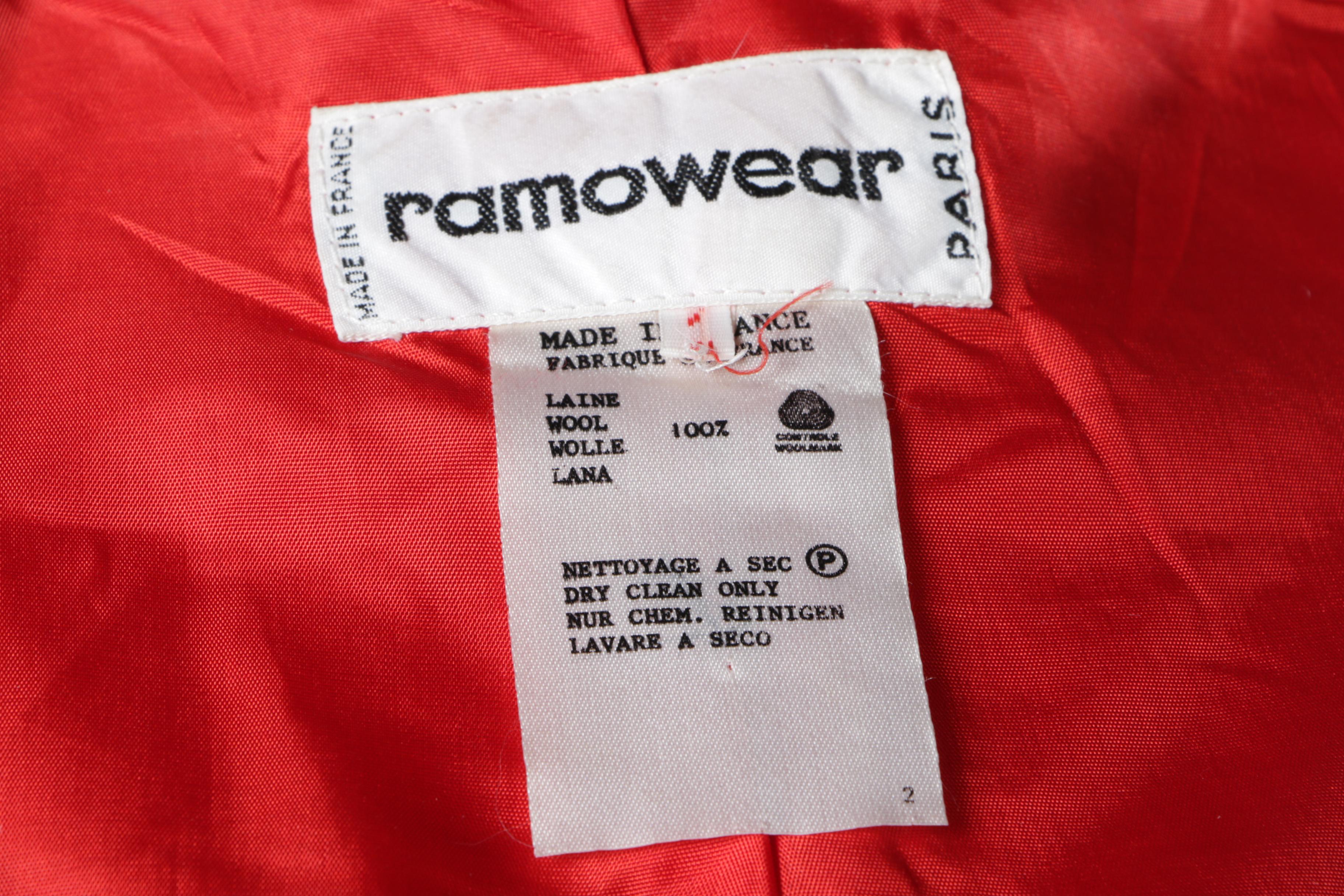 Women's Wool and Wool Blend Coats Including Louis Féraud