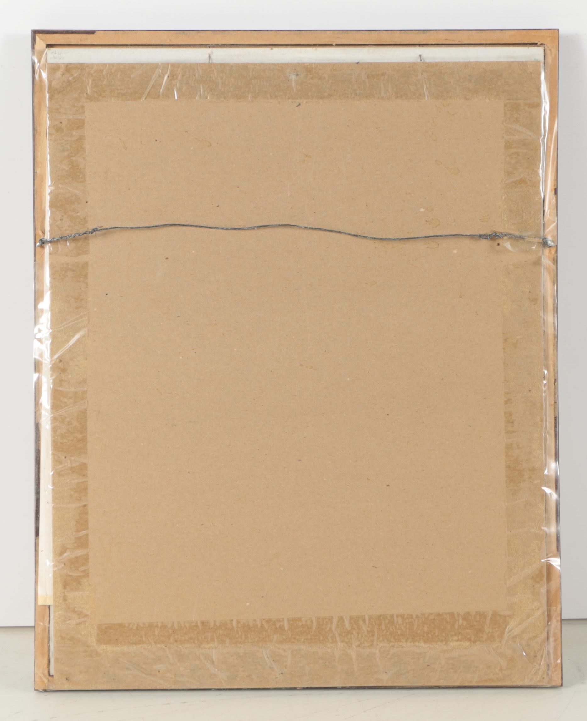 Yoshitoshi Mori  "Tradesmen" Color Woodblock Print