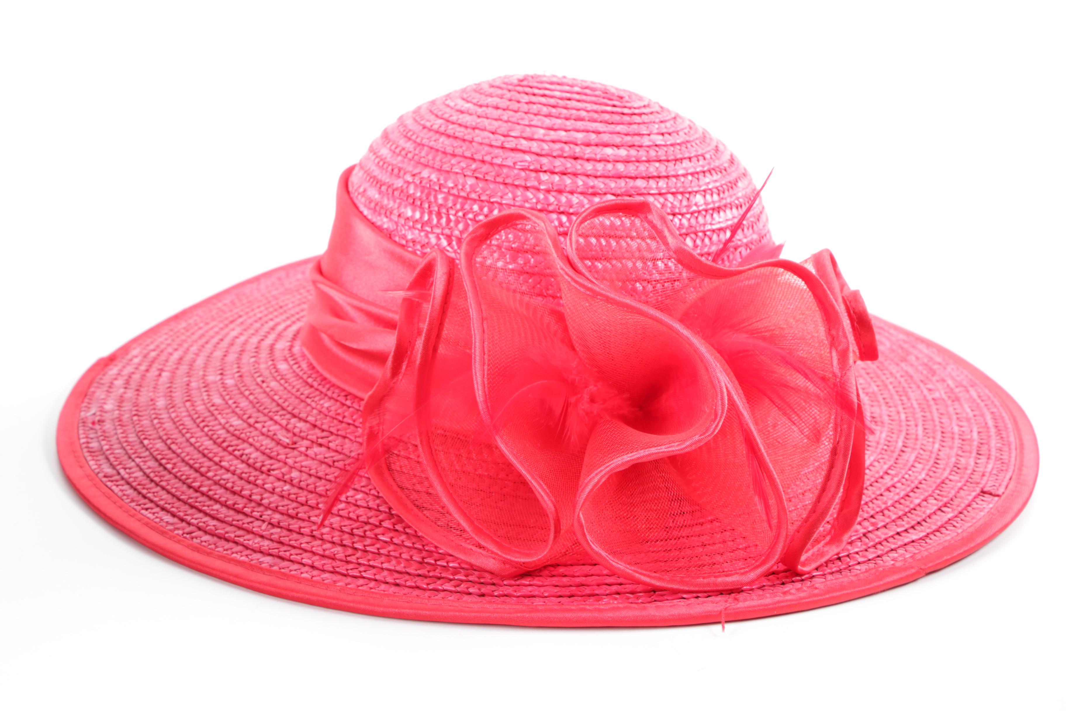 Women's Woven Derby Style Hats Including Whittall & Shon and Liz Claiborne