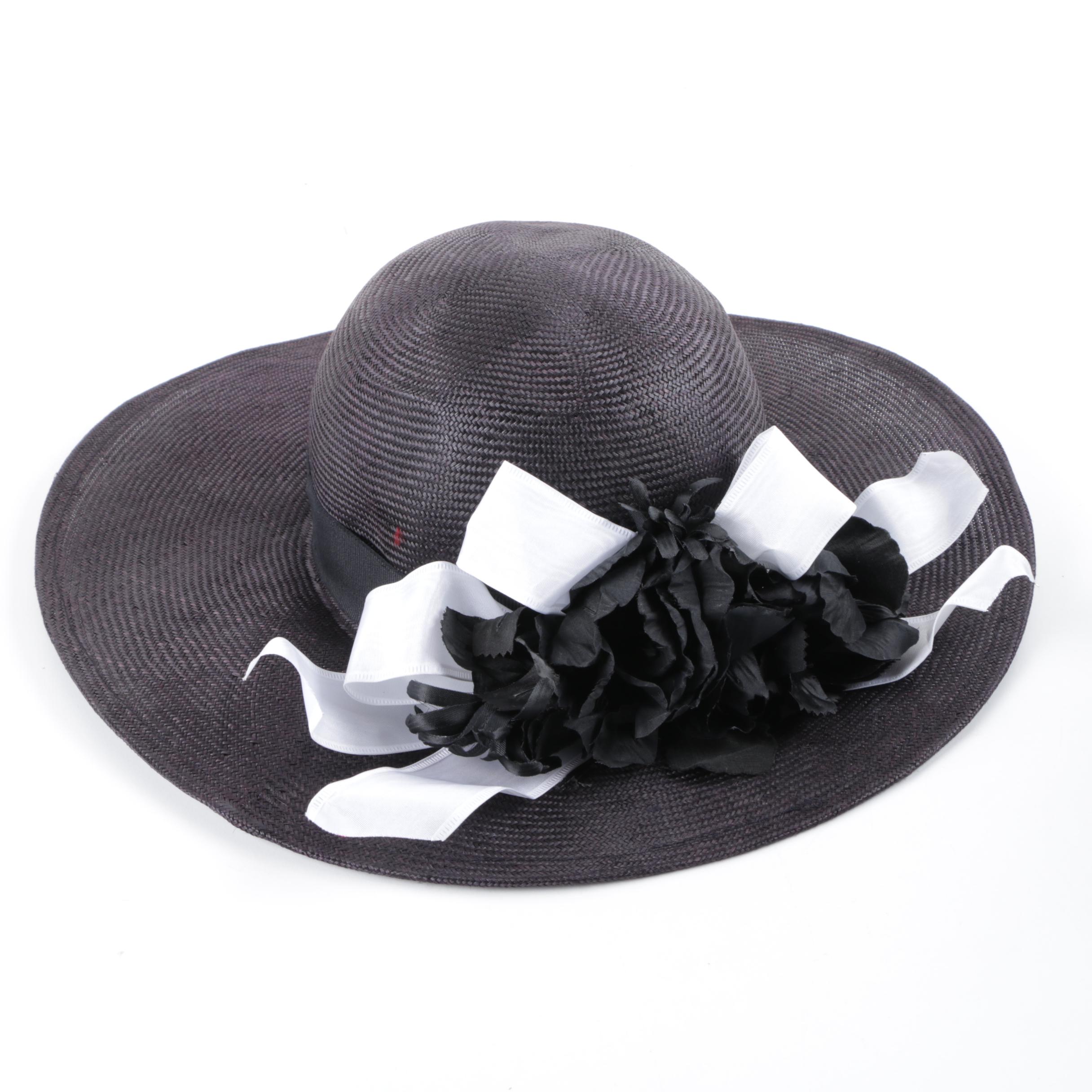 Women's Woven Derby Style Hats Including Whittall & Shon and Liz Claiborne