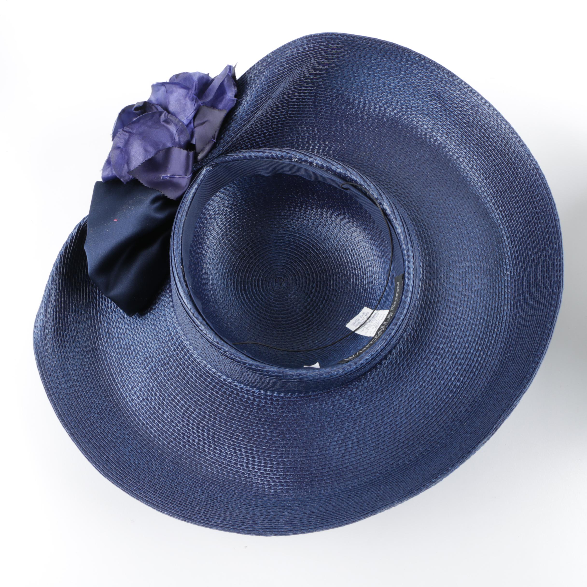 Women's Woven Derby Style Hats Including Whittall & Shon and Liz Claiborne