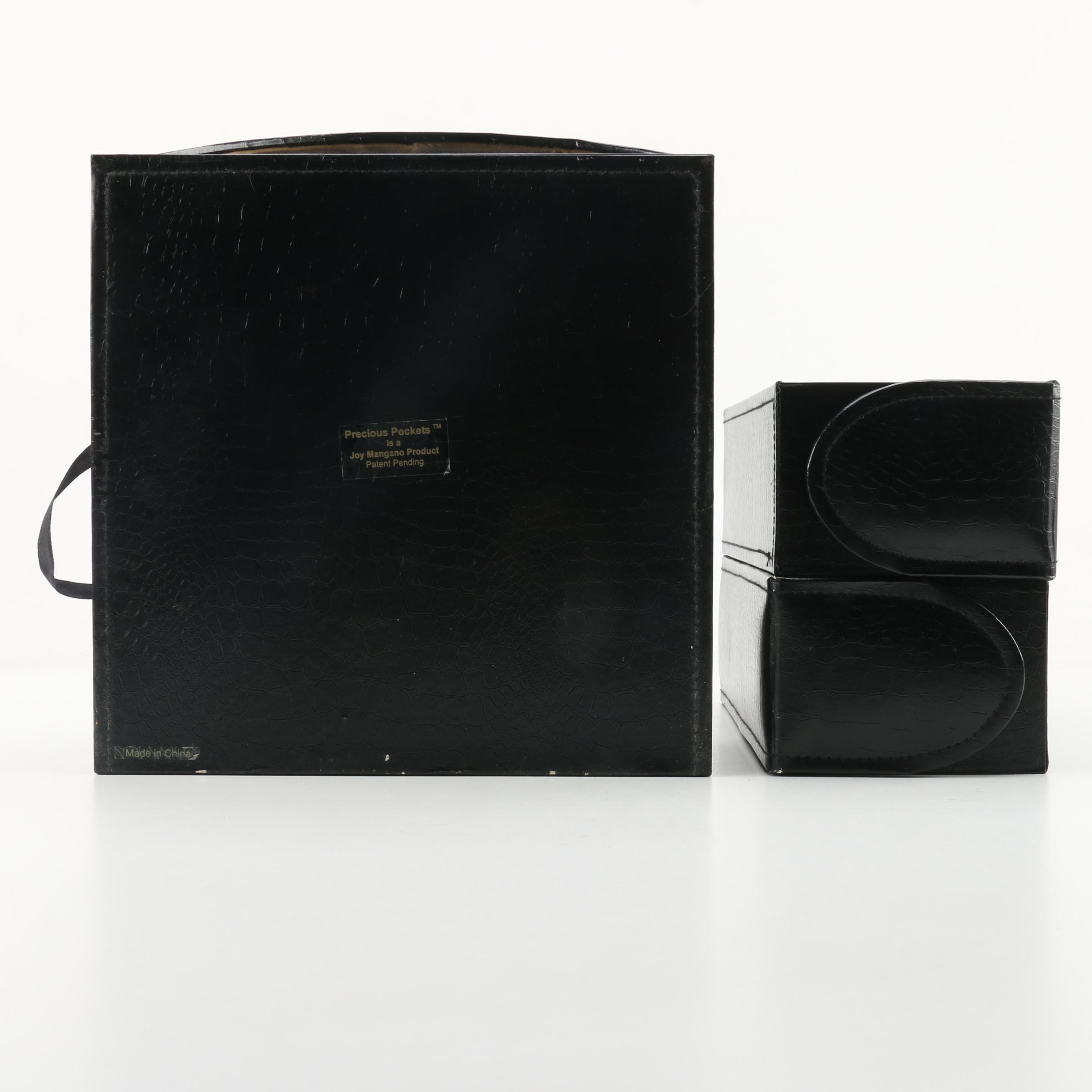 Joy Mangano "Precious Pockets" Jewelry Box