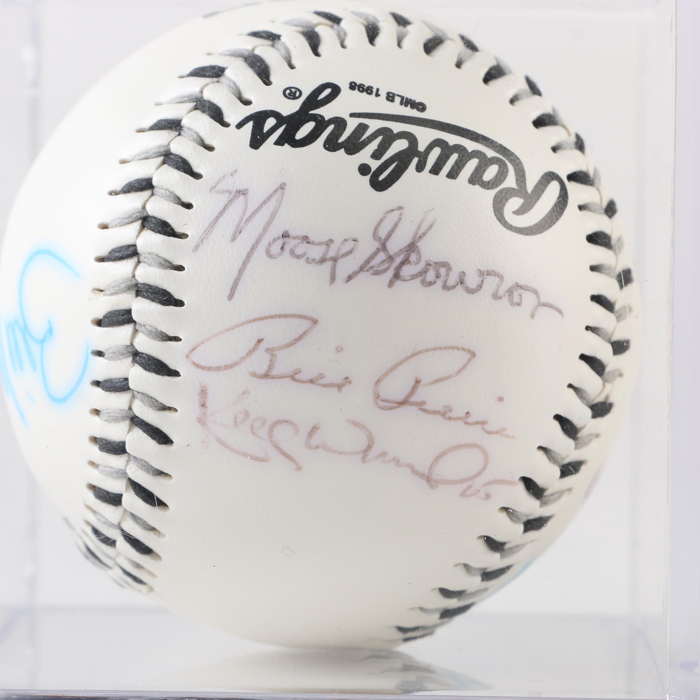 Autographed Joe Crede and Chicago White Sox Baseballs