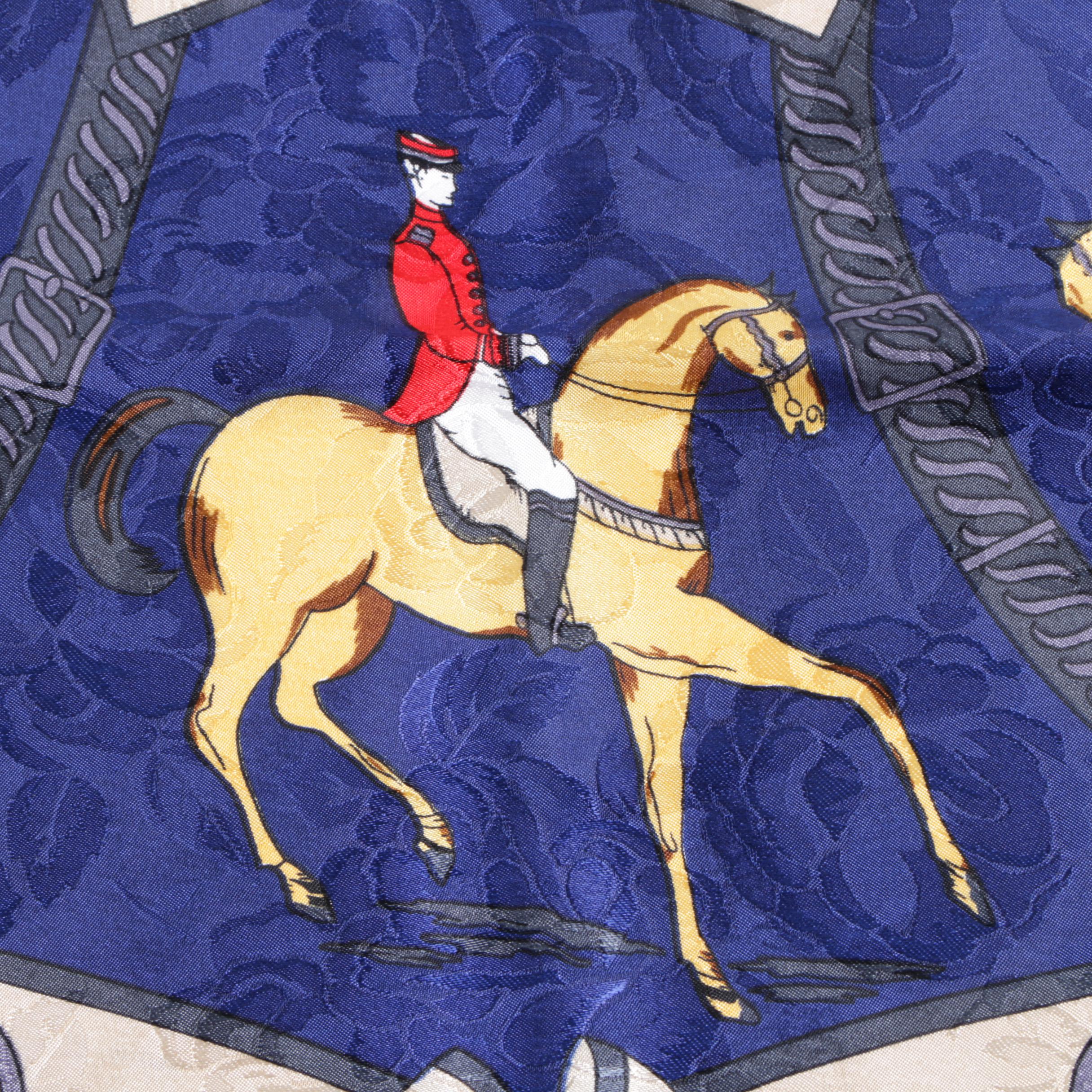 Silk Scarves Including Cecy Jones and Louis Giraudoux Paris