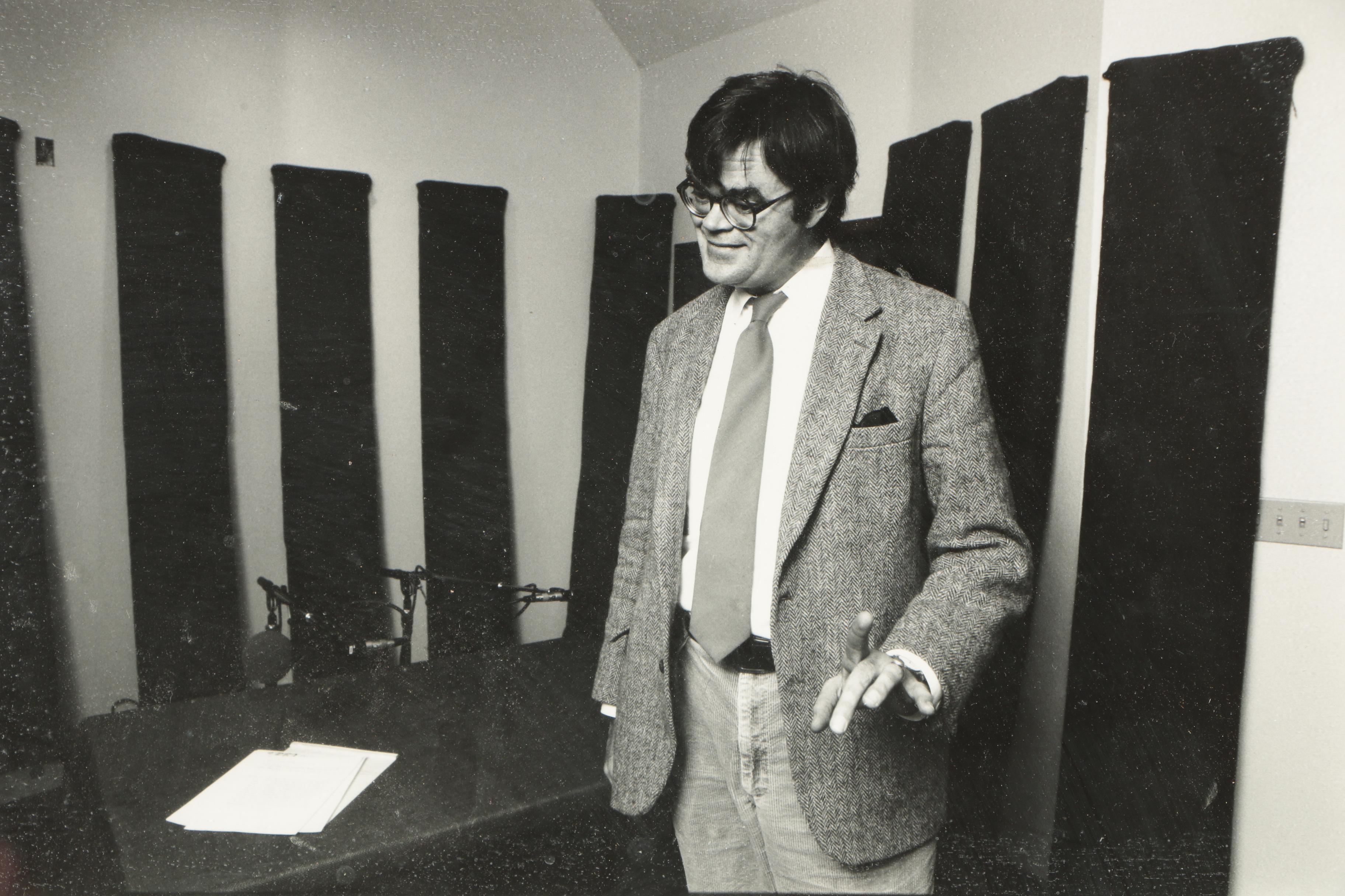 Don Hamilton Signed Silver Gelatin Photograph of Garrison Keillor