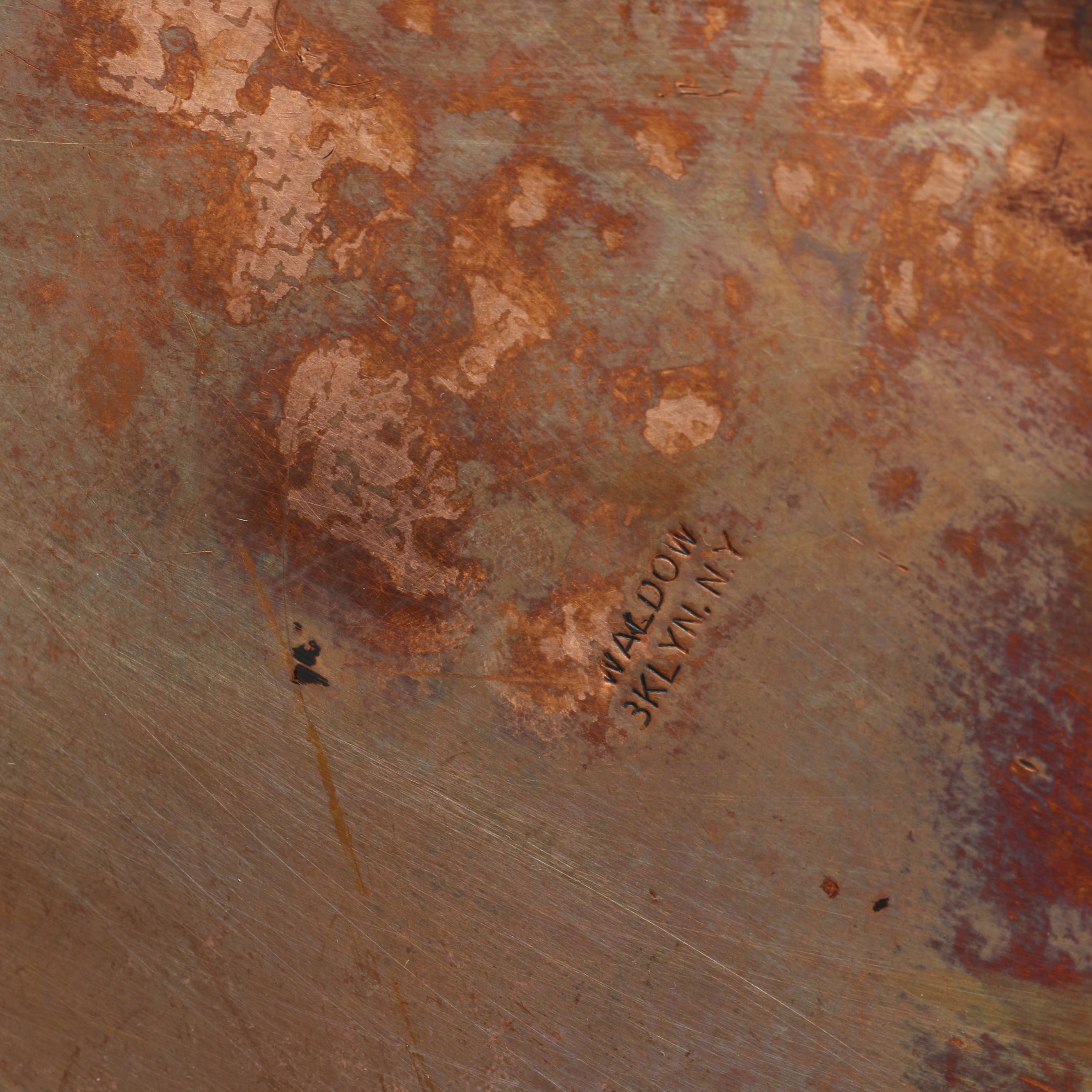 Vintage Copper Cookware Including Waldow