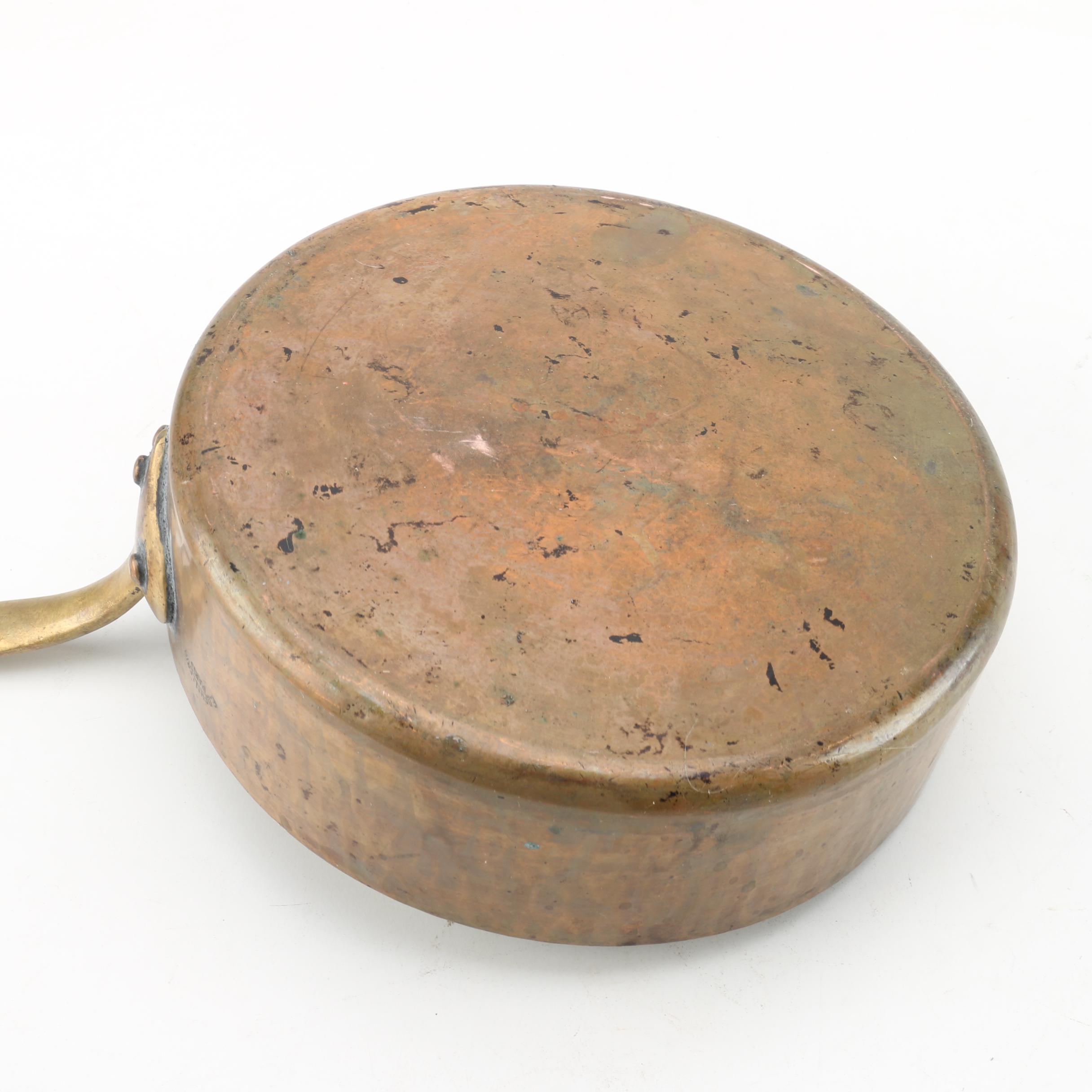 Vintage Copper Cookware Including Waldow