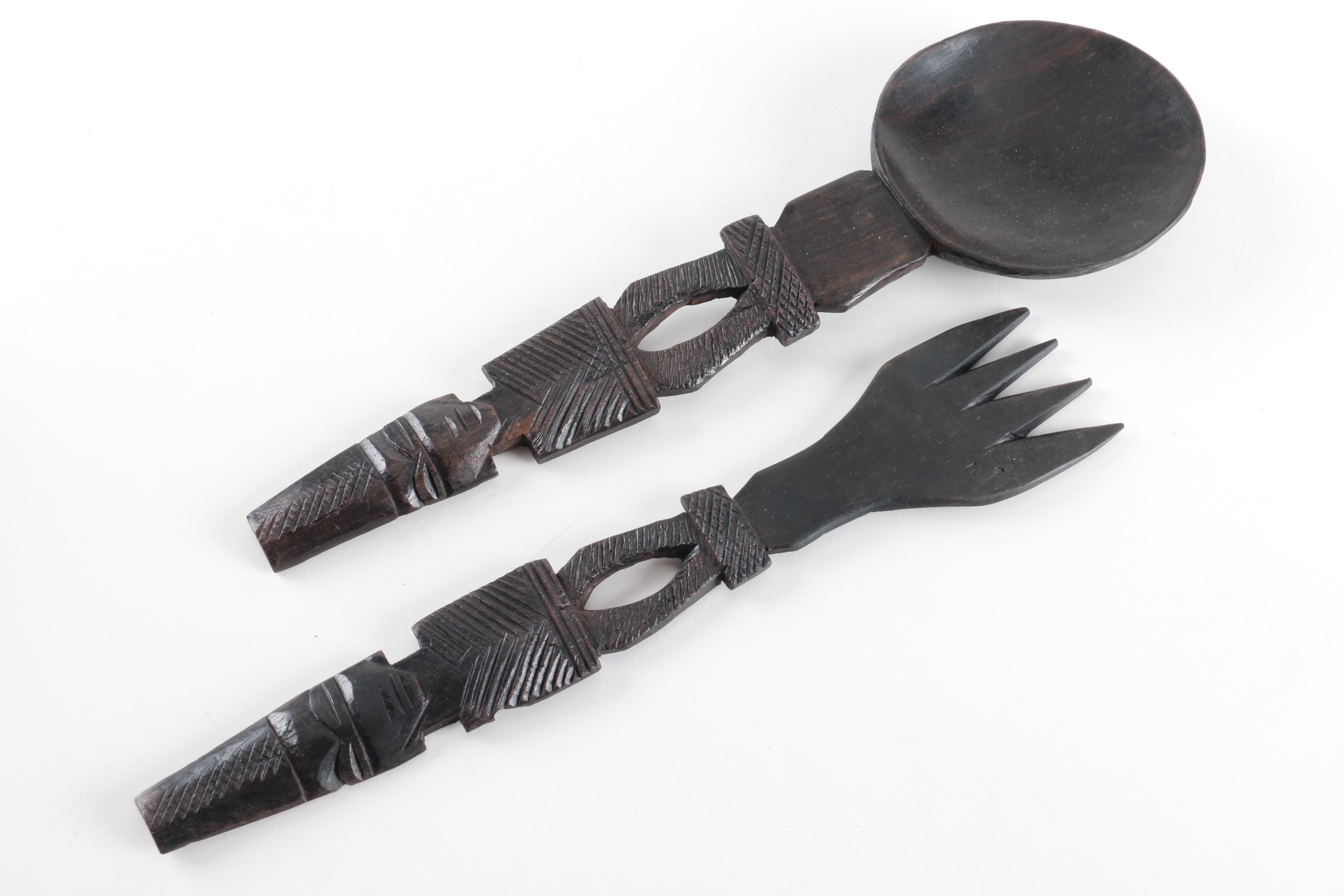 Wallace Silver Plate Ice Scoop and Other Serving Utensils