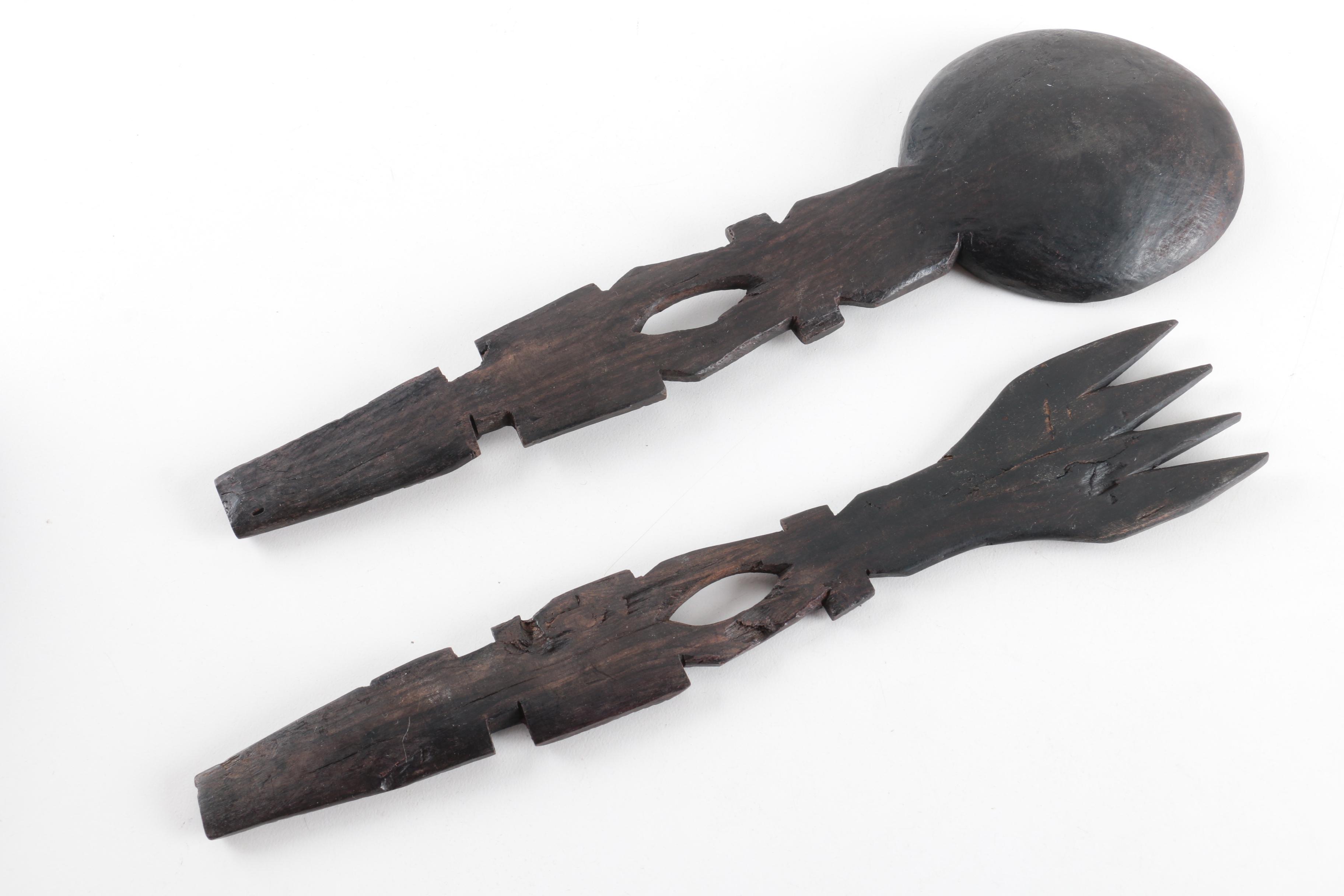 Wallace Silver Plate Ice Scoop and Other Serving Utensils