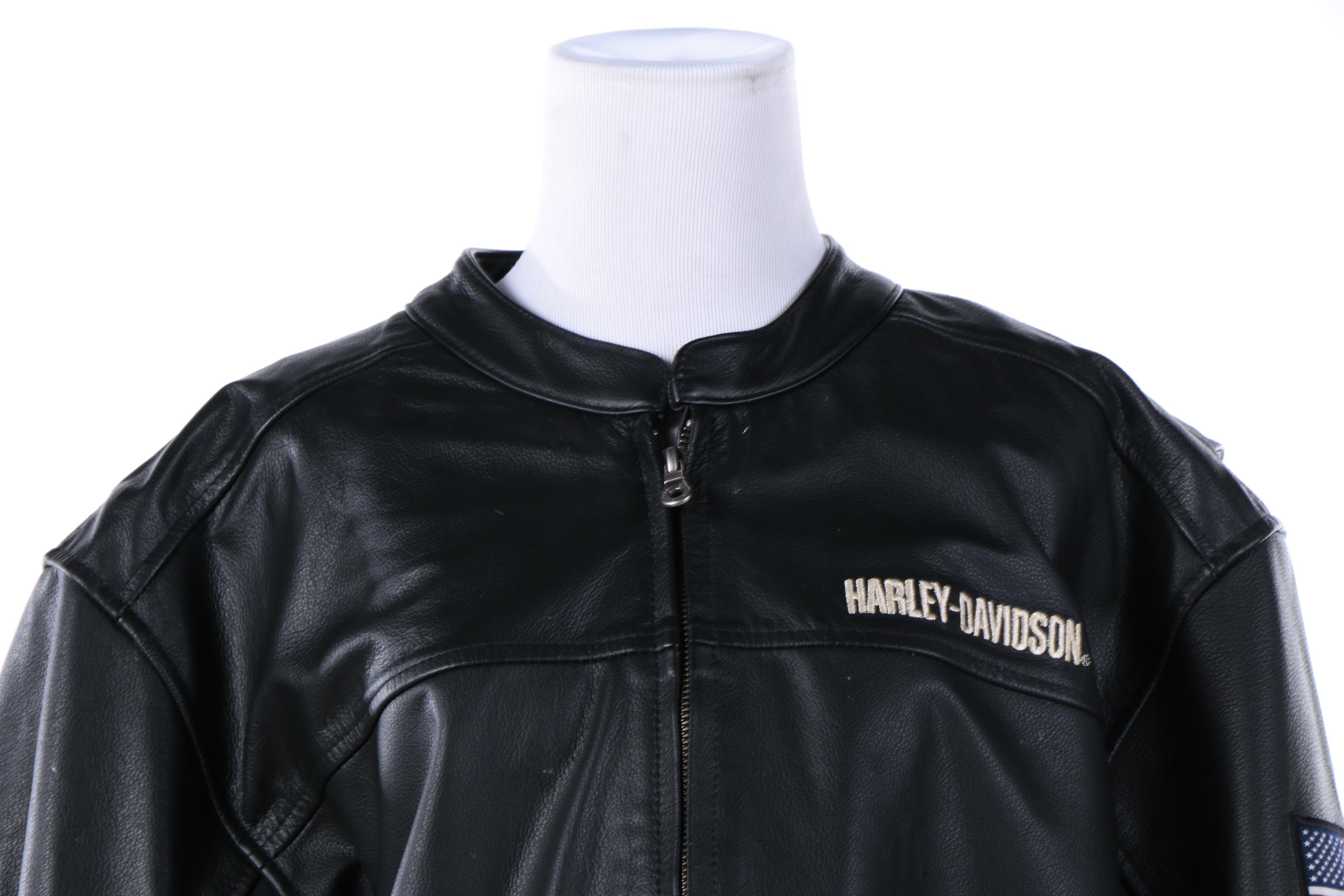 Men's Harley-Davidson Black Leather Jacket