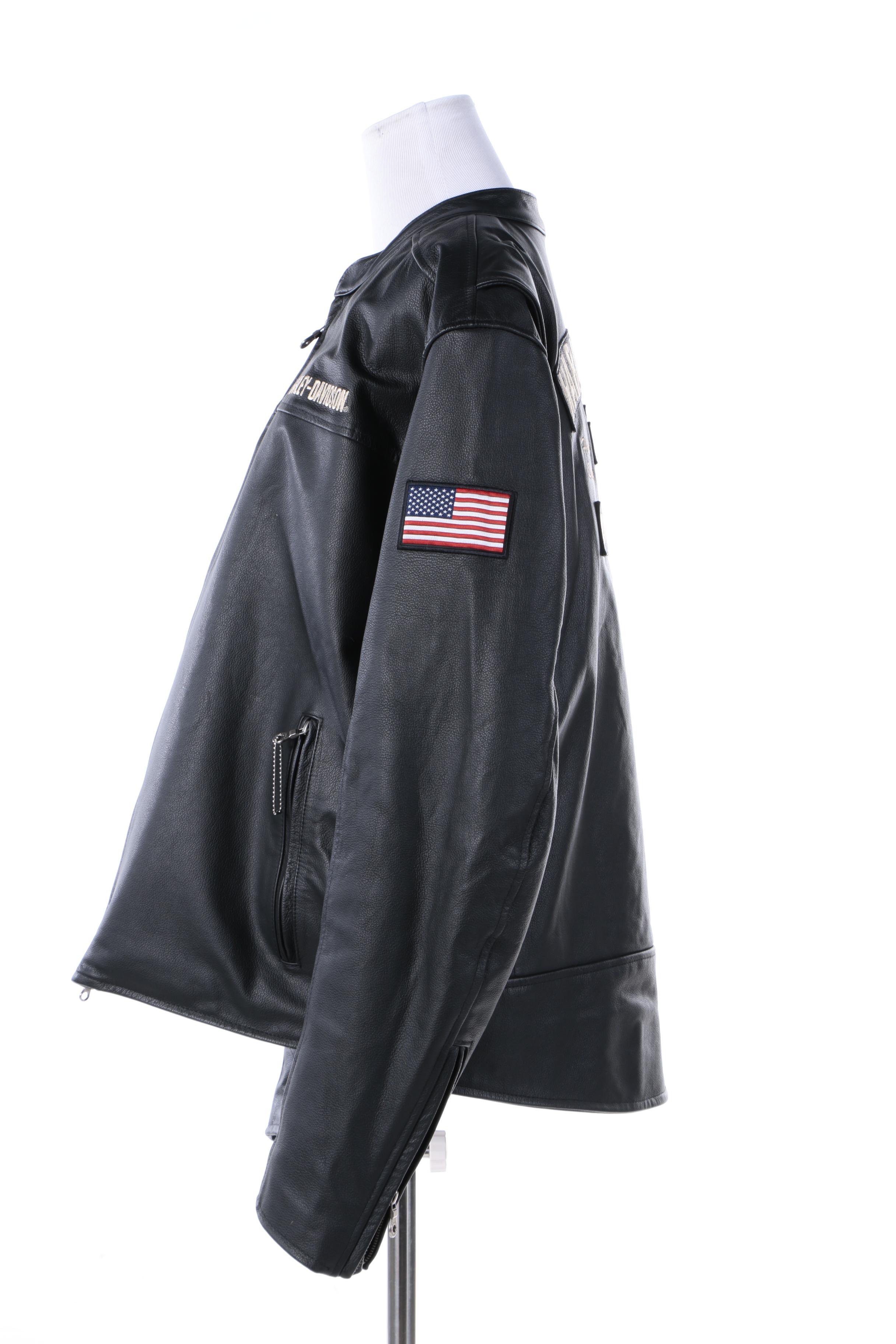 Men's Harley-Davidson Black Leather Jacket