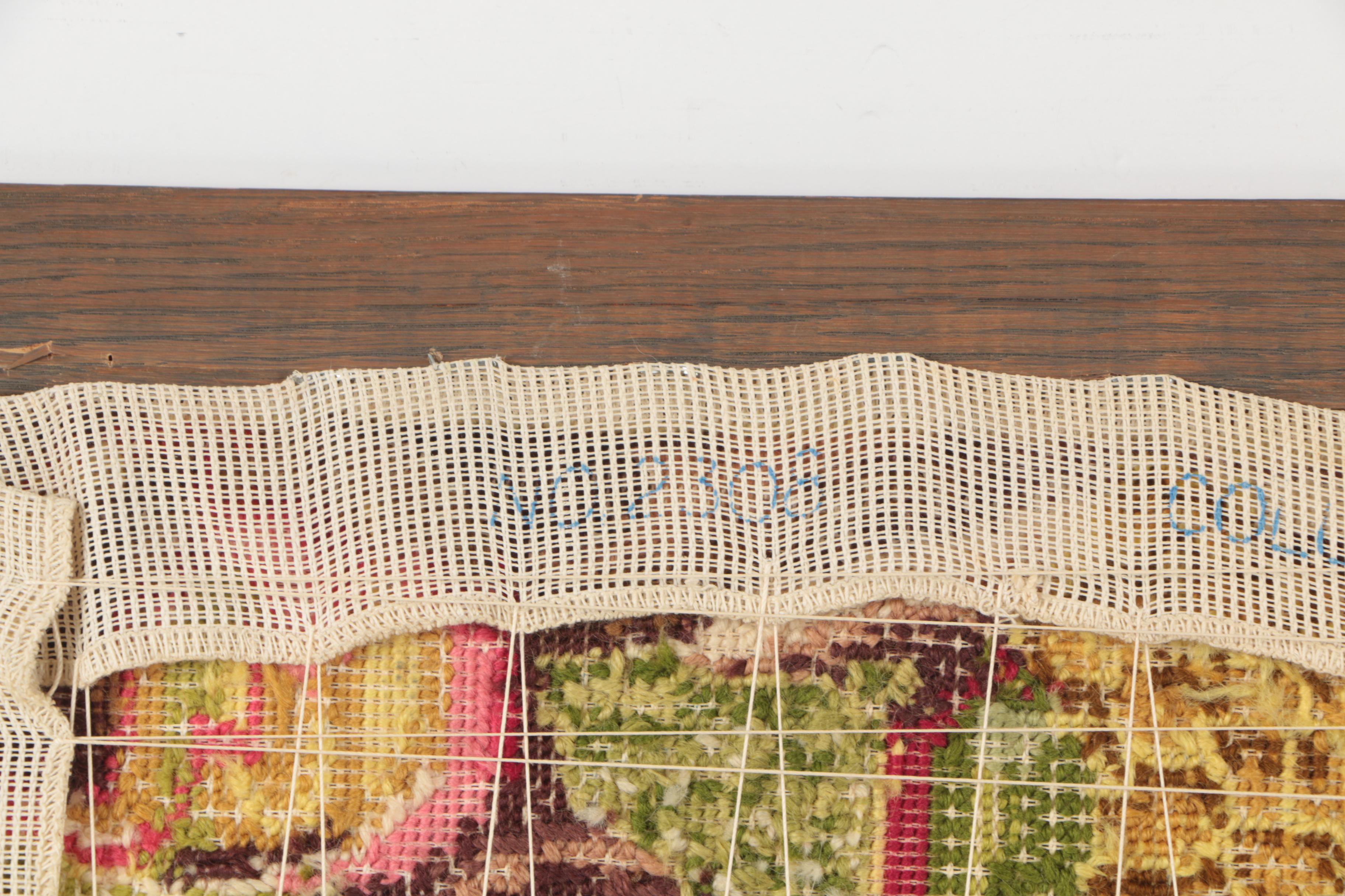 1970s Columbia-Minerva Needlepoint of Still Life with Fruit