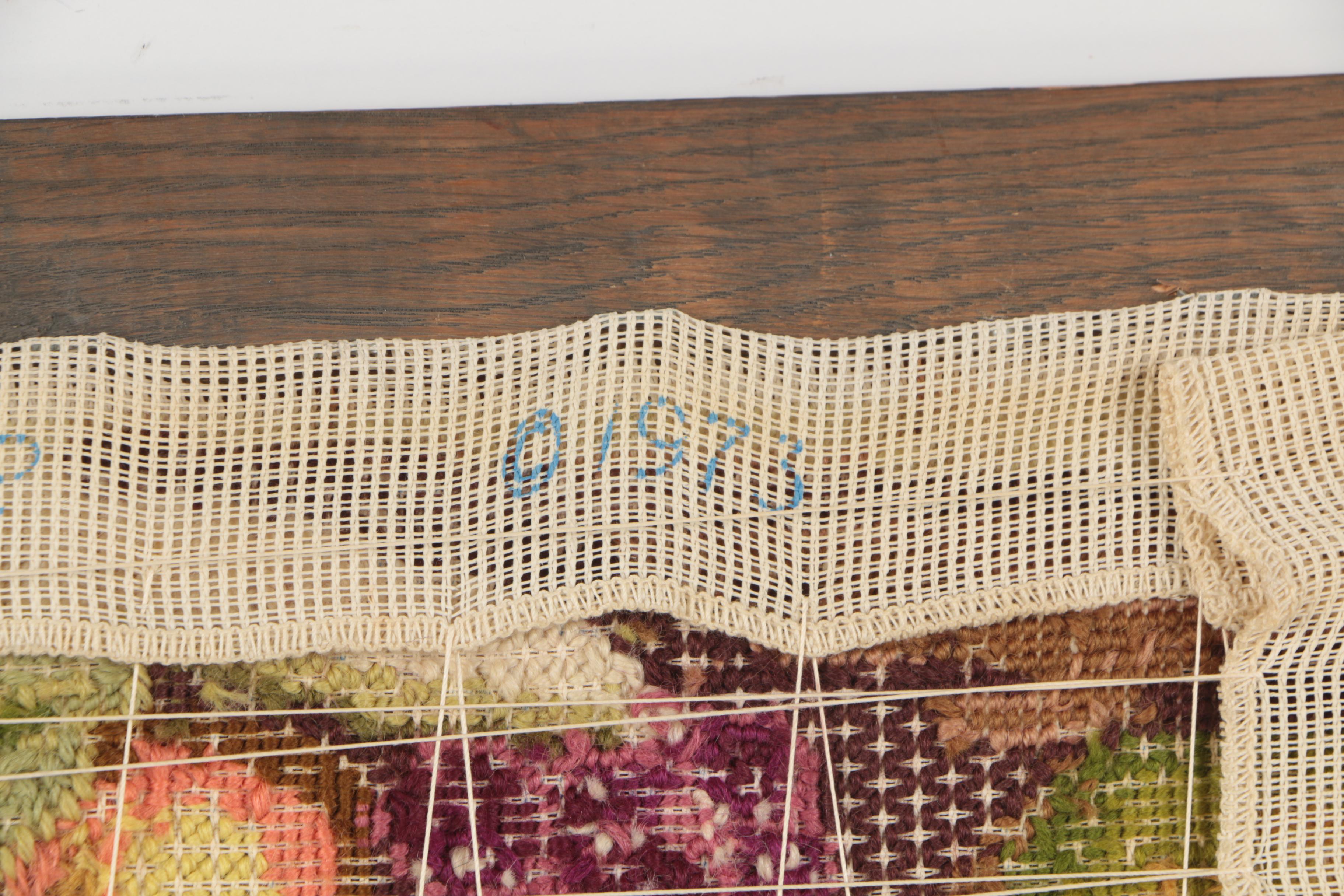 1970s Columbia-Minerva Needlepoint of Still Life with Fruit